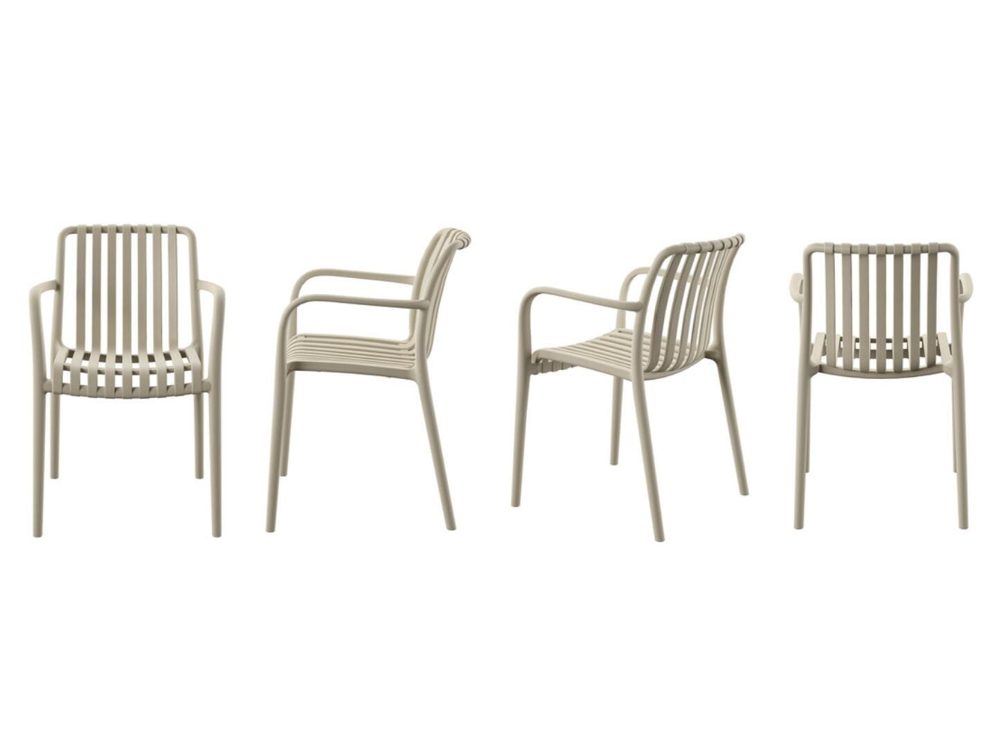 Amazonia Rumi Outdoor Extendable Dining Table and 10 Chairs, Sand/Brown, large