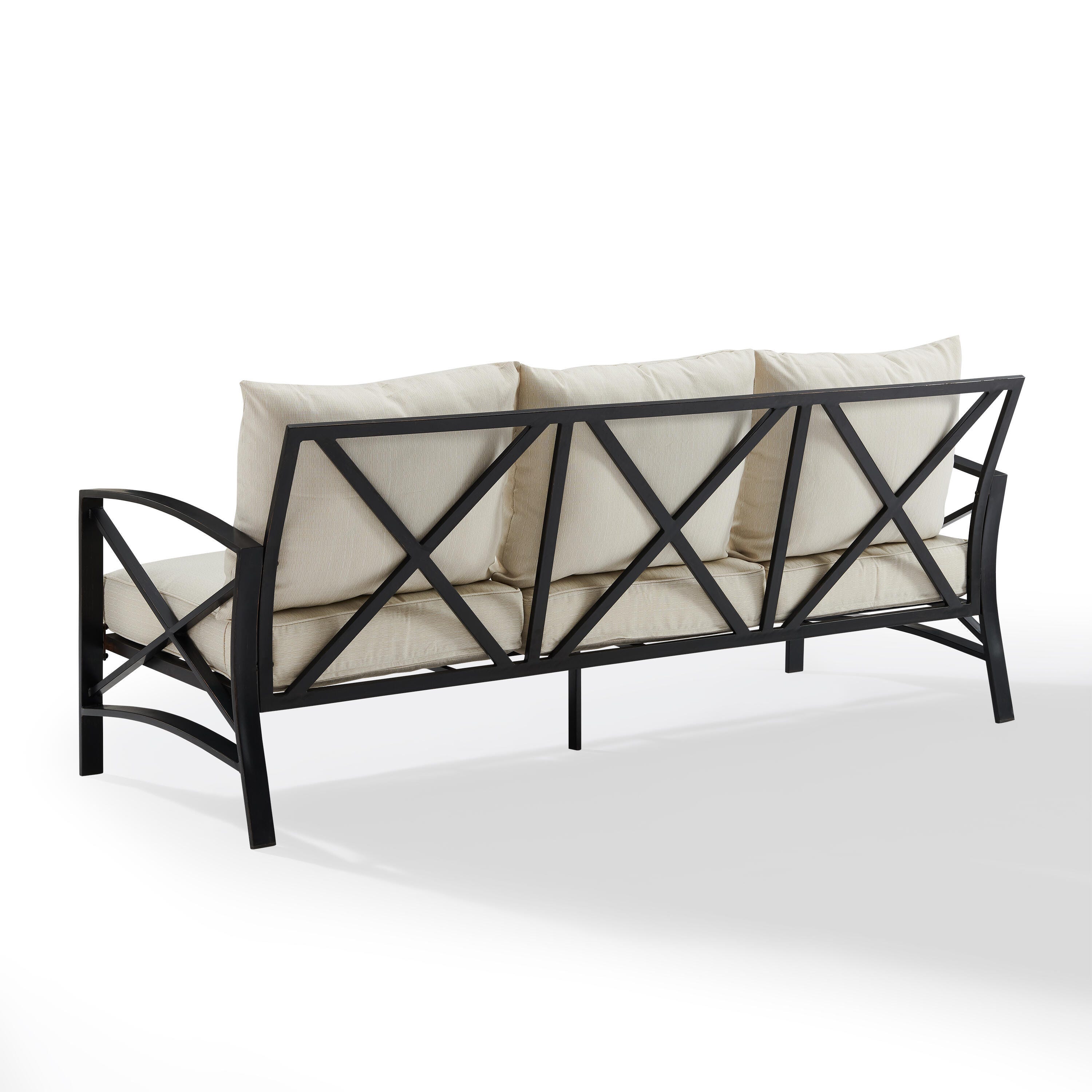 Kaplan Outdoor Sofa, Oatmeal, large