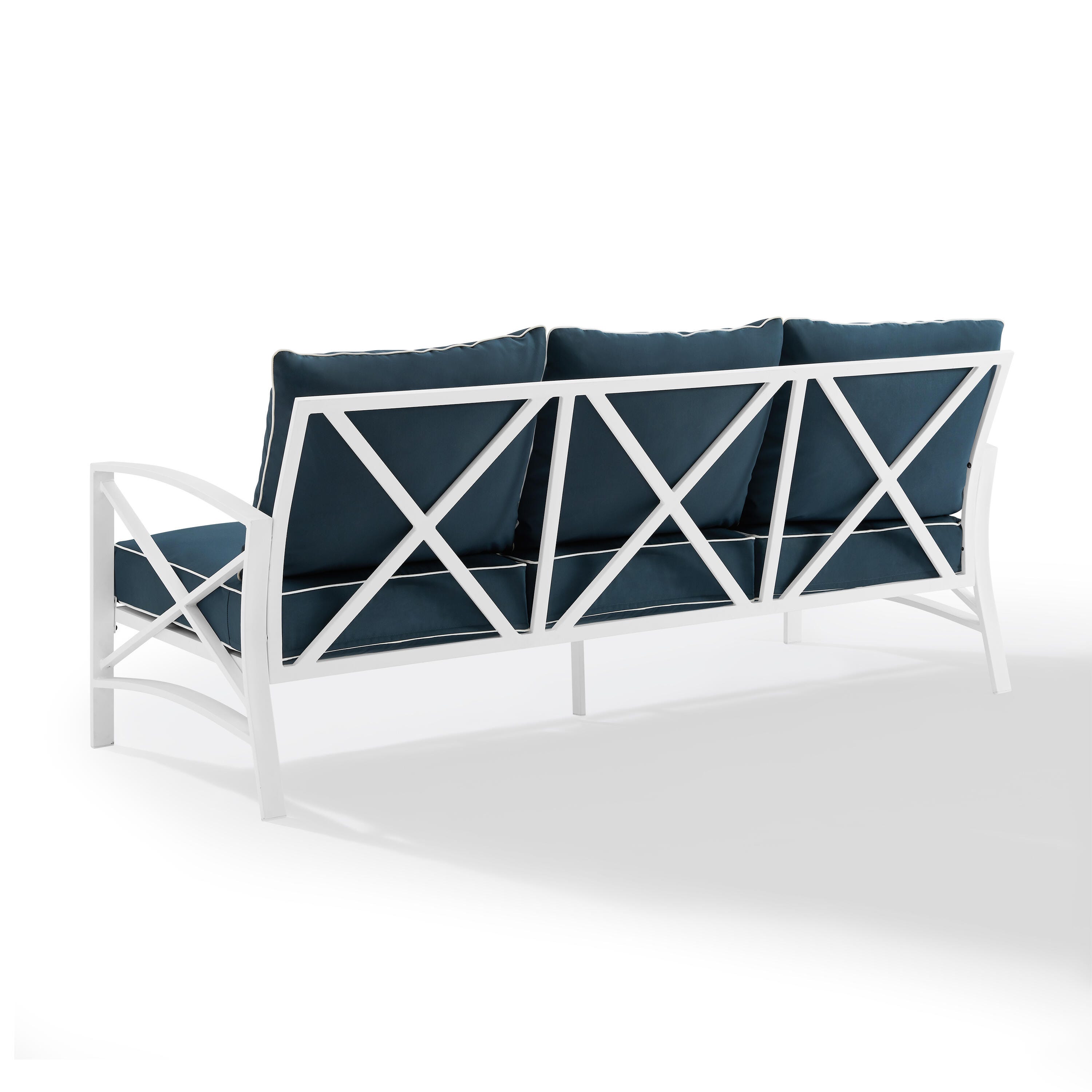 Kaplan Outdoor Sofa, Navy, large