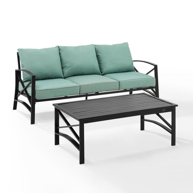 Kaplan Outdoor Sofa and Coffee Table