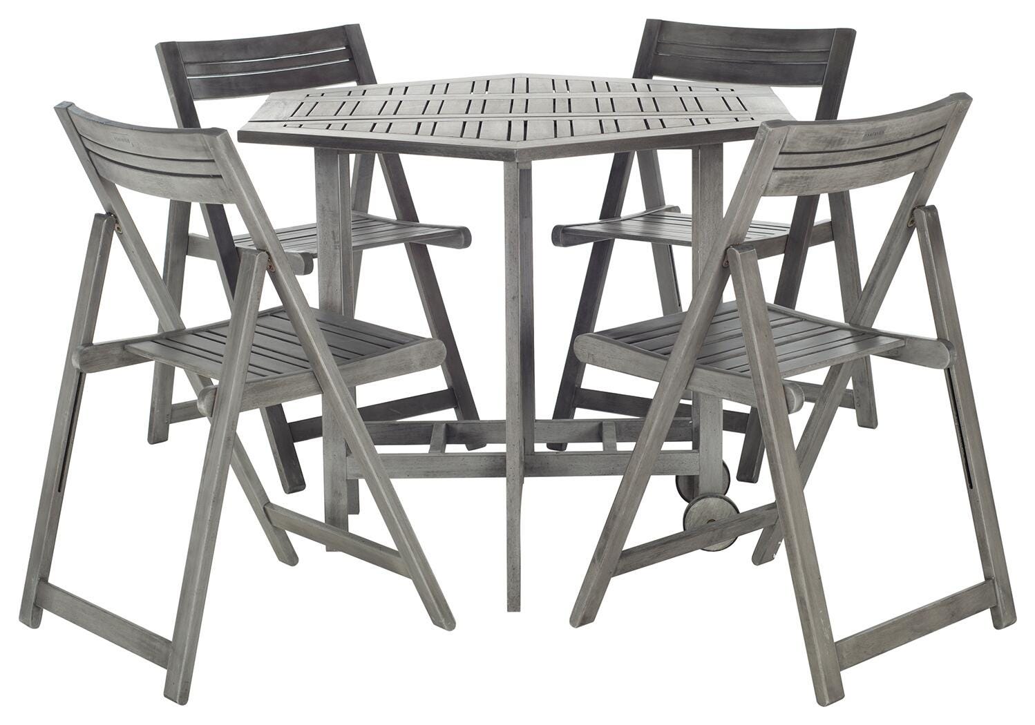 Ellyne Table and 4 Chairs (Set of 5), , large