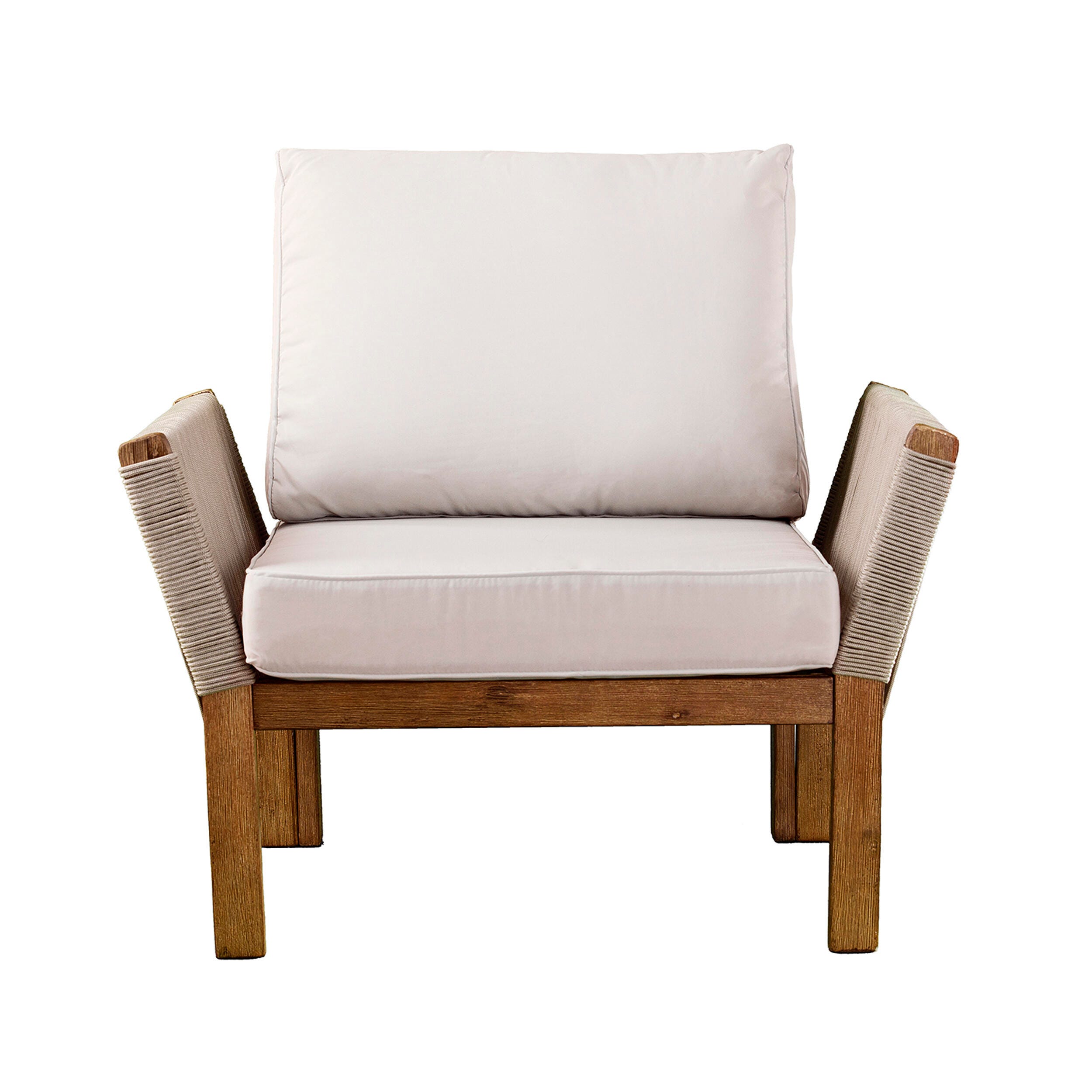 SEI Furniture Freston Outdoor Armchair w/ Cushions 2 Piece Set, , large