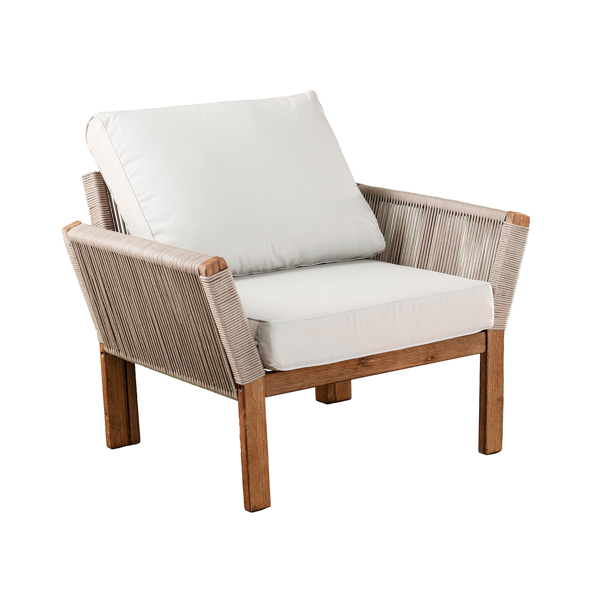 SEI Furniture Freston Outdoor Armchair w/ Cushions 2 Piece Set, , large