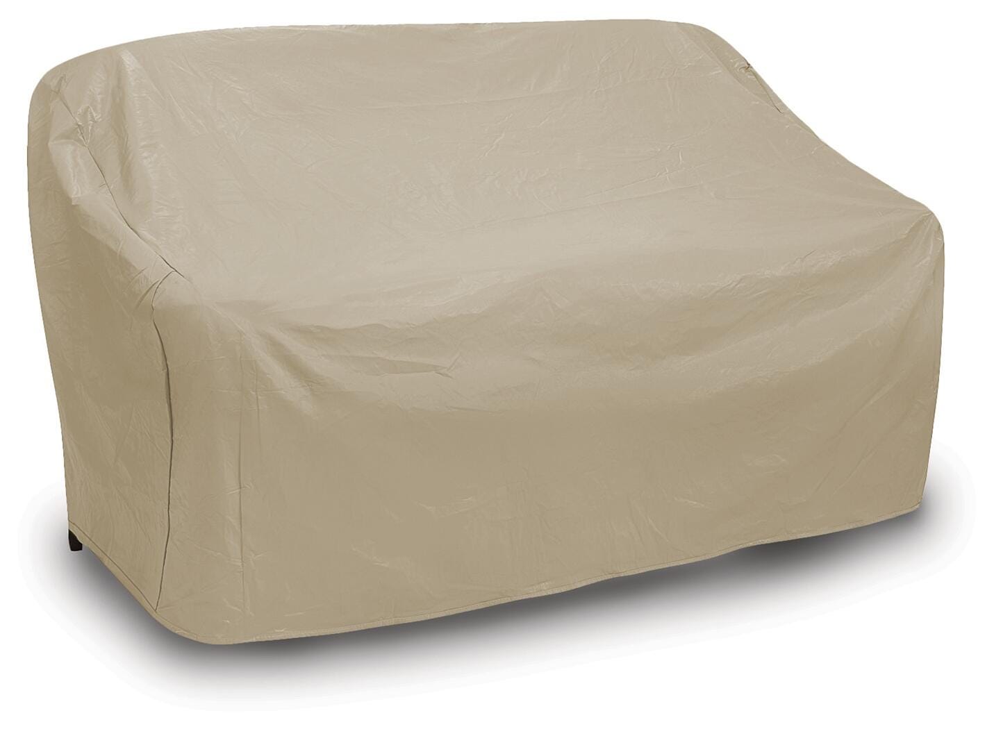 Patio 3-Seat Wicker Sofa Cover, , rollover