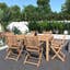 Guam Rectangular Teak Table, , large