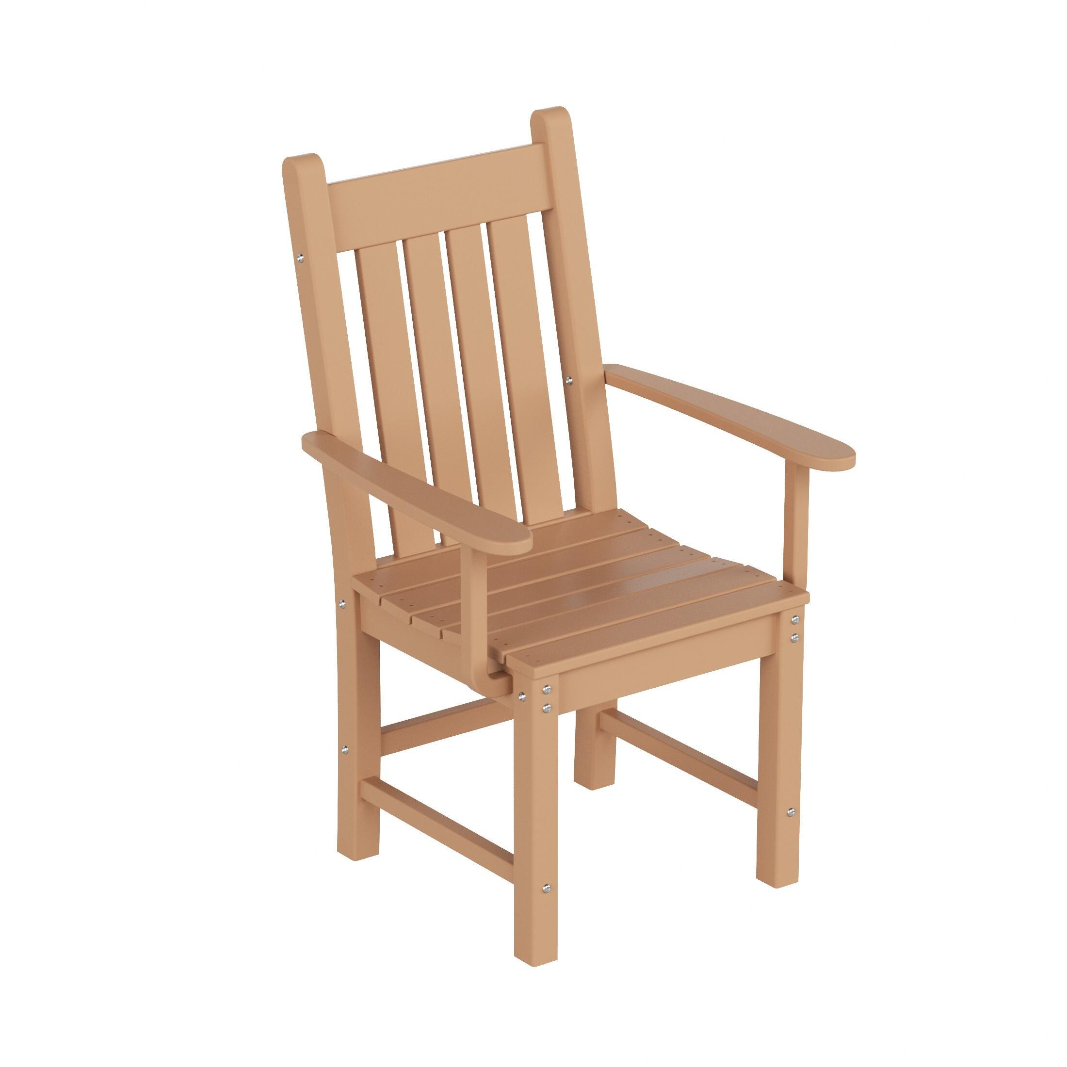 Laguna Outdoor Square Table and 4 Armchairs and Bench, Teak, large