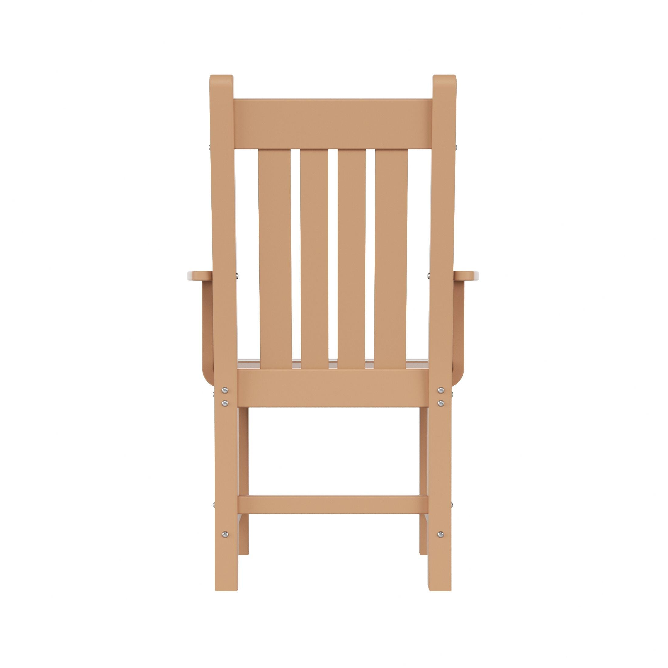Laguna Outdoor Square Table and 4 Armchairs and Bench, Teak, large