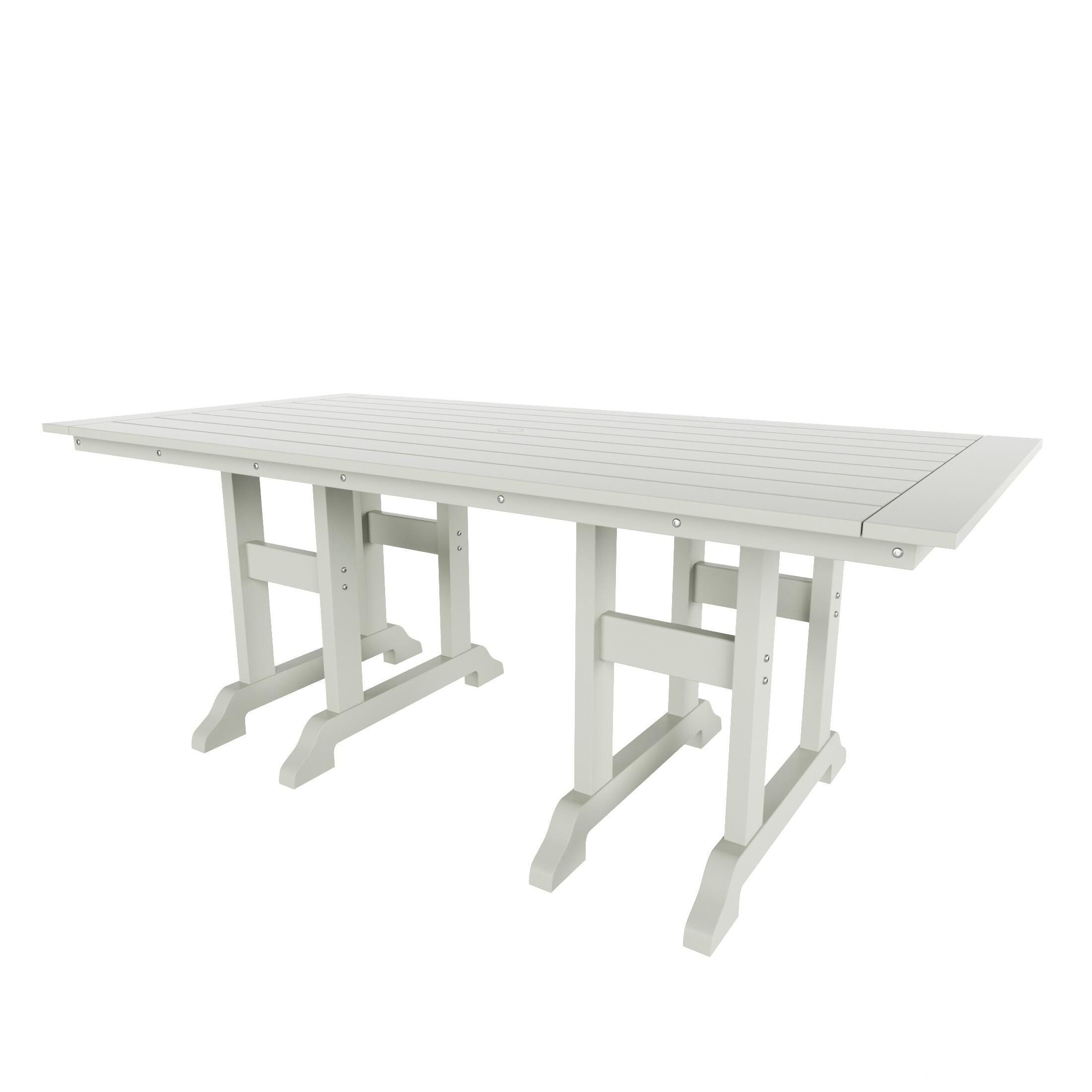 Laguna Outdoor Square Table and 4 Armchairs and Bench, Sand, large