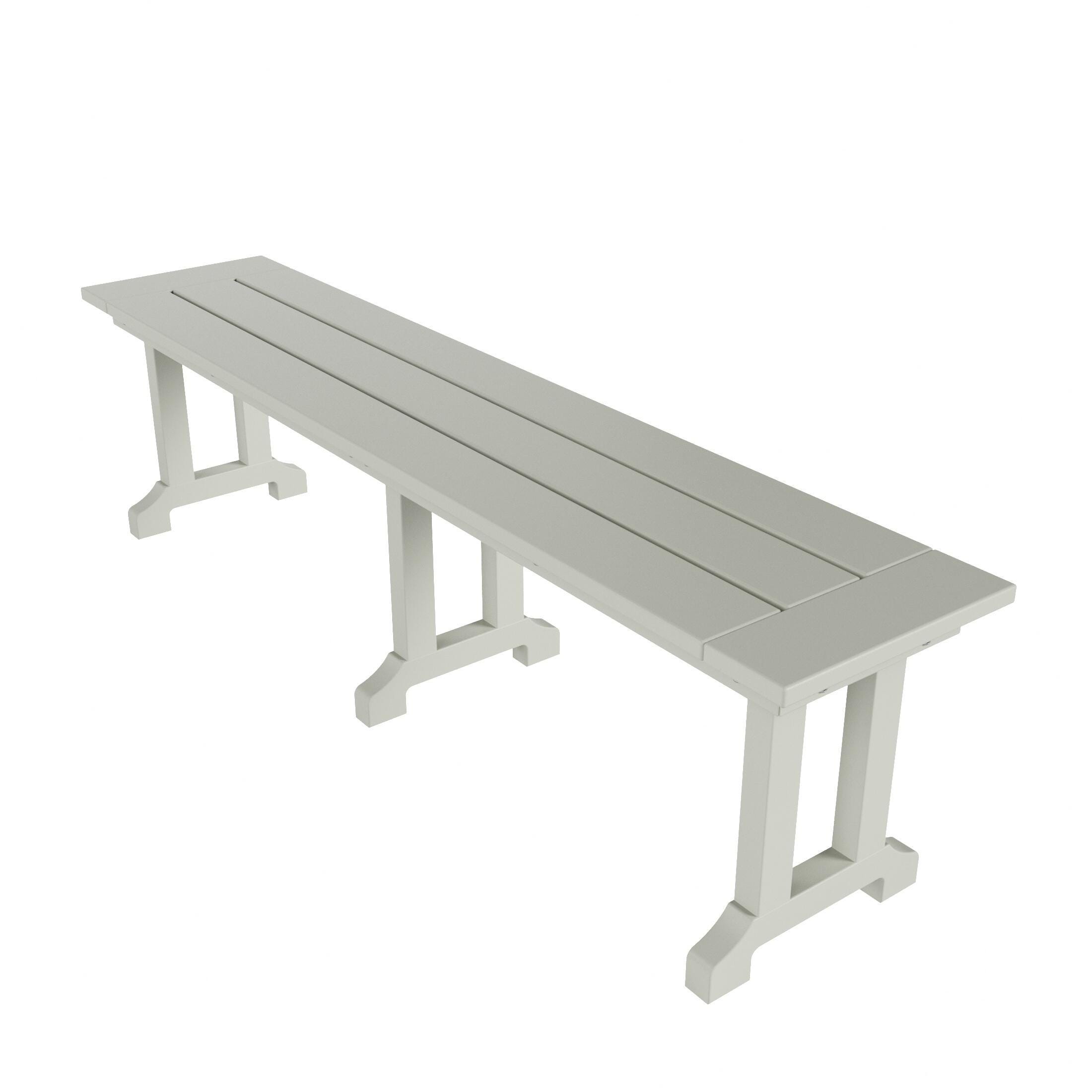 Laguna Outdoor Square Table and 4 Armchairs and Bench, Sand, large