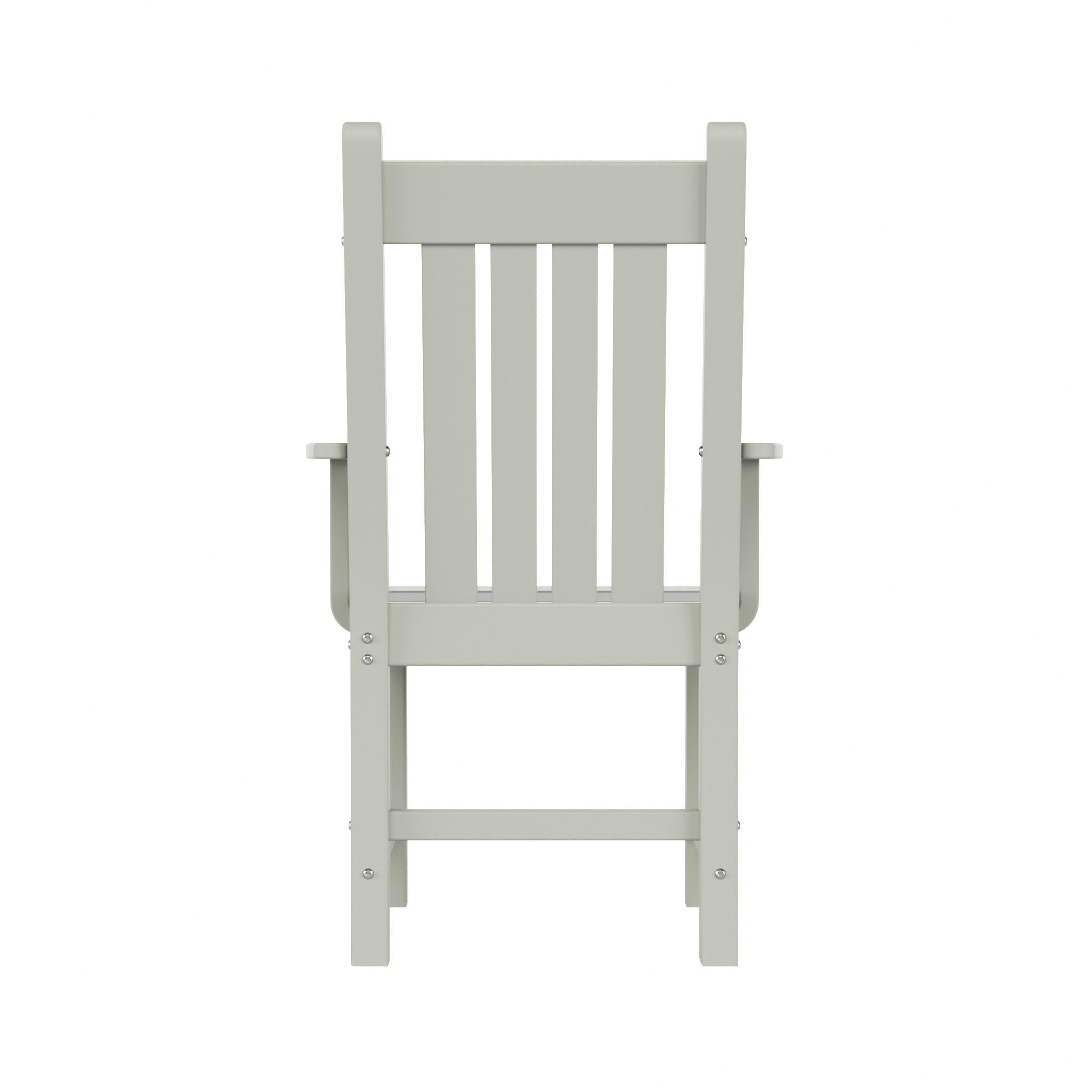 Laguna Outdoor Square Table and 4 Armchairs and Bench, Sand, large
