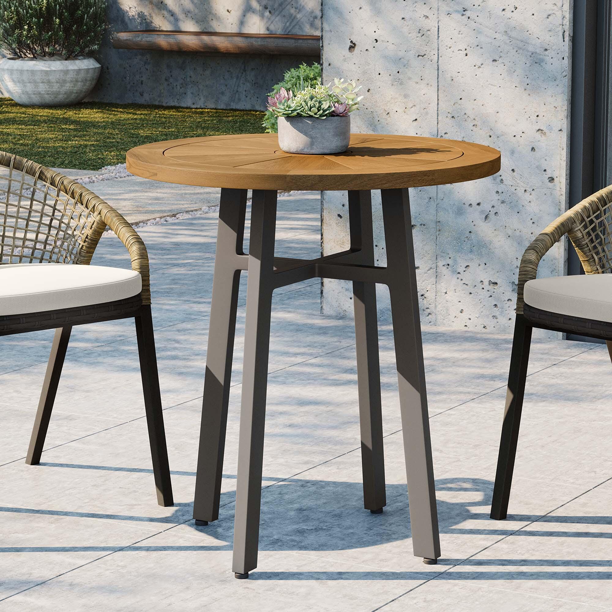 Modway Meadow Outdoor Dining Table, , large
