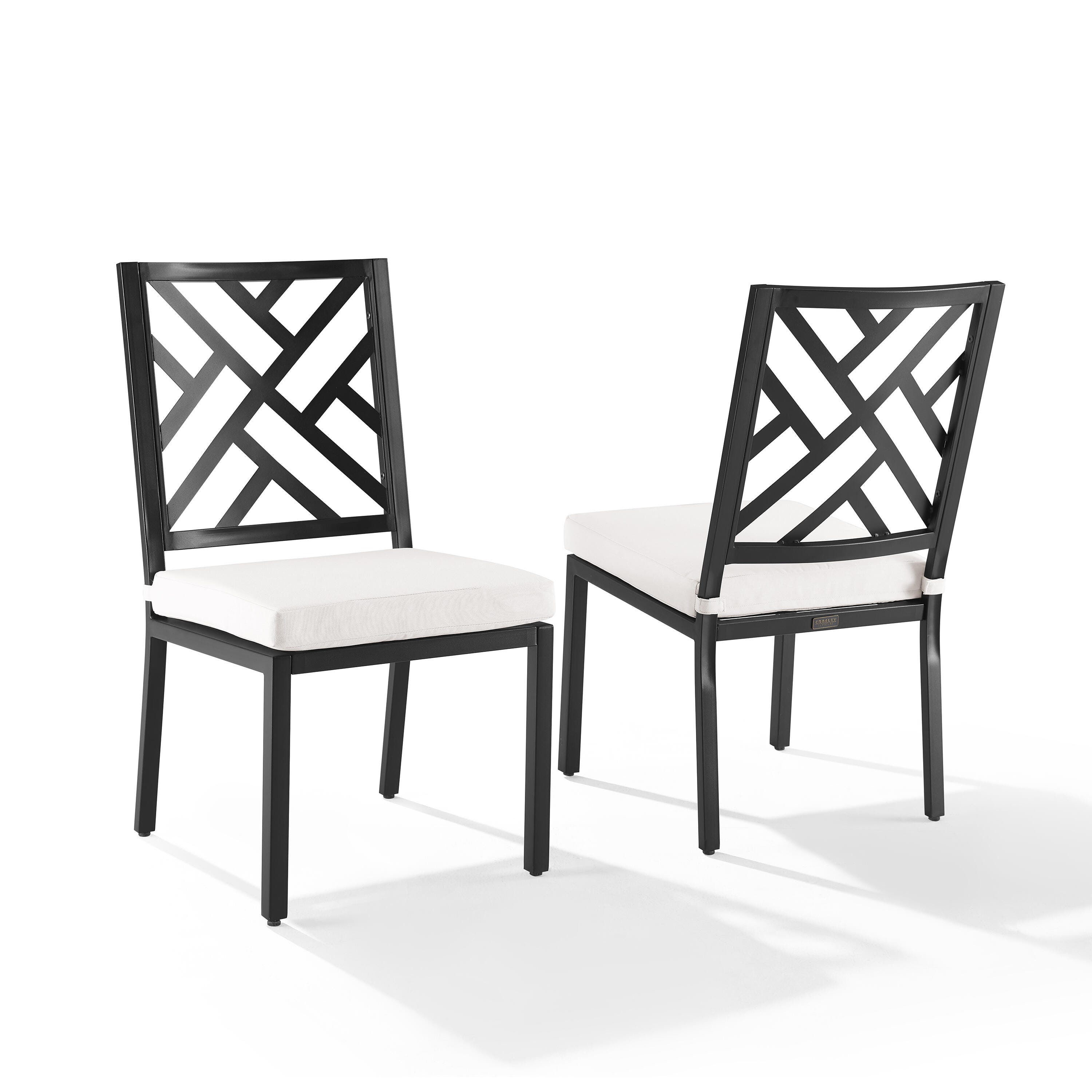 Crosley Furniture Locke Outdoor Dining Chair (Set of 2), , large
