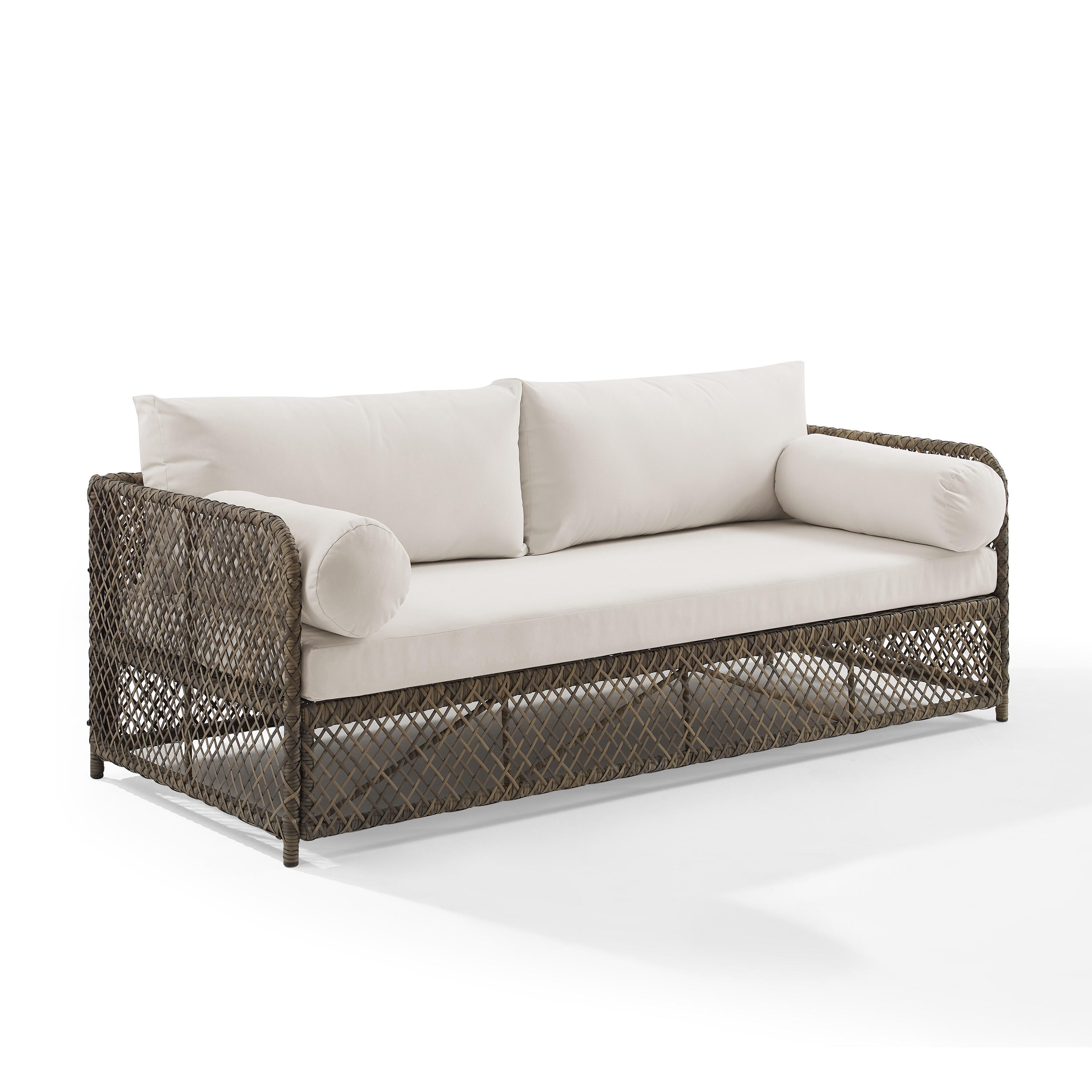 Crosley Furniture Granite Bay Outdoor Sofa, , large