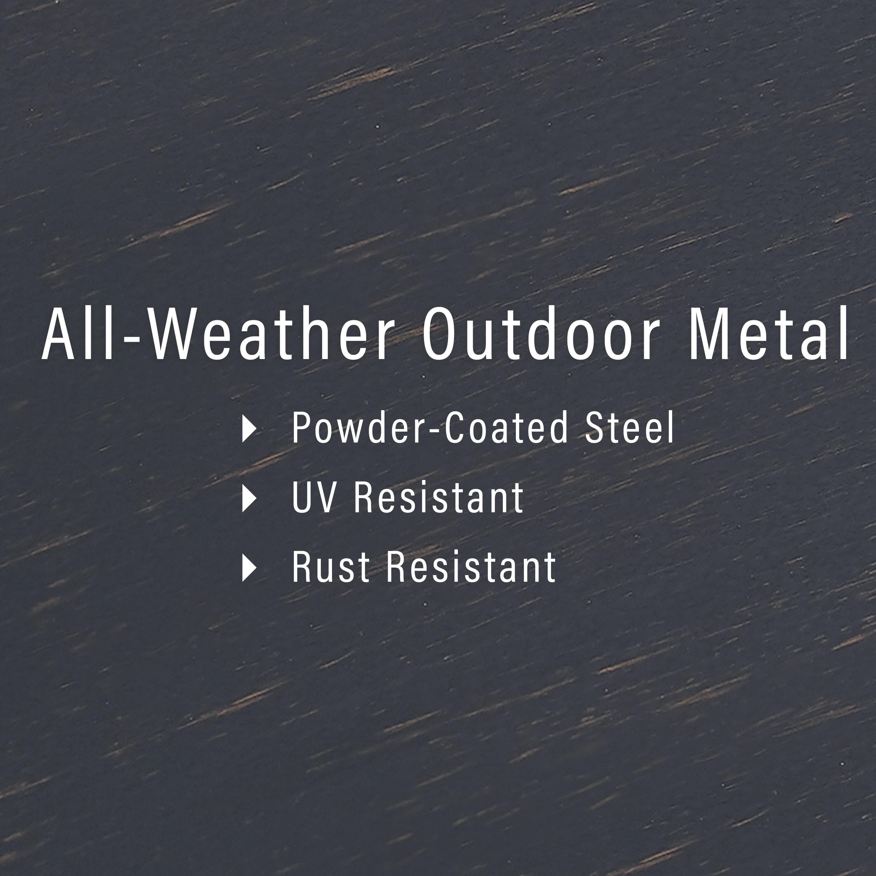 Crosley Furniture Kaplan Outdoor Conversation Set with Fire Pit Table, Mist, large
