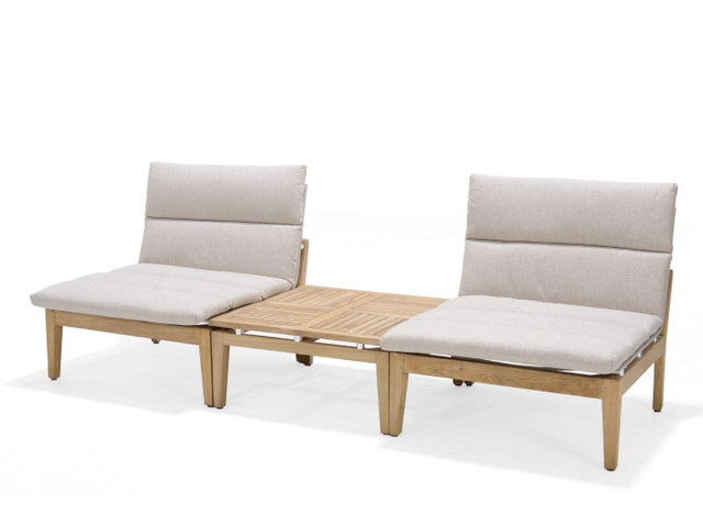 Amazonia Seychelles Outdoor Modular Sofa with Coffee Table