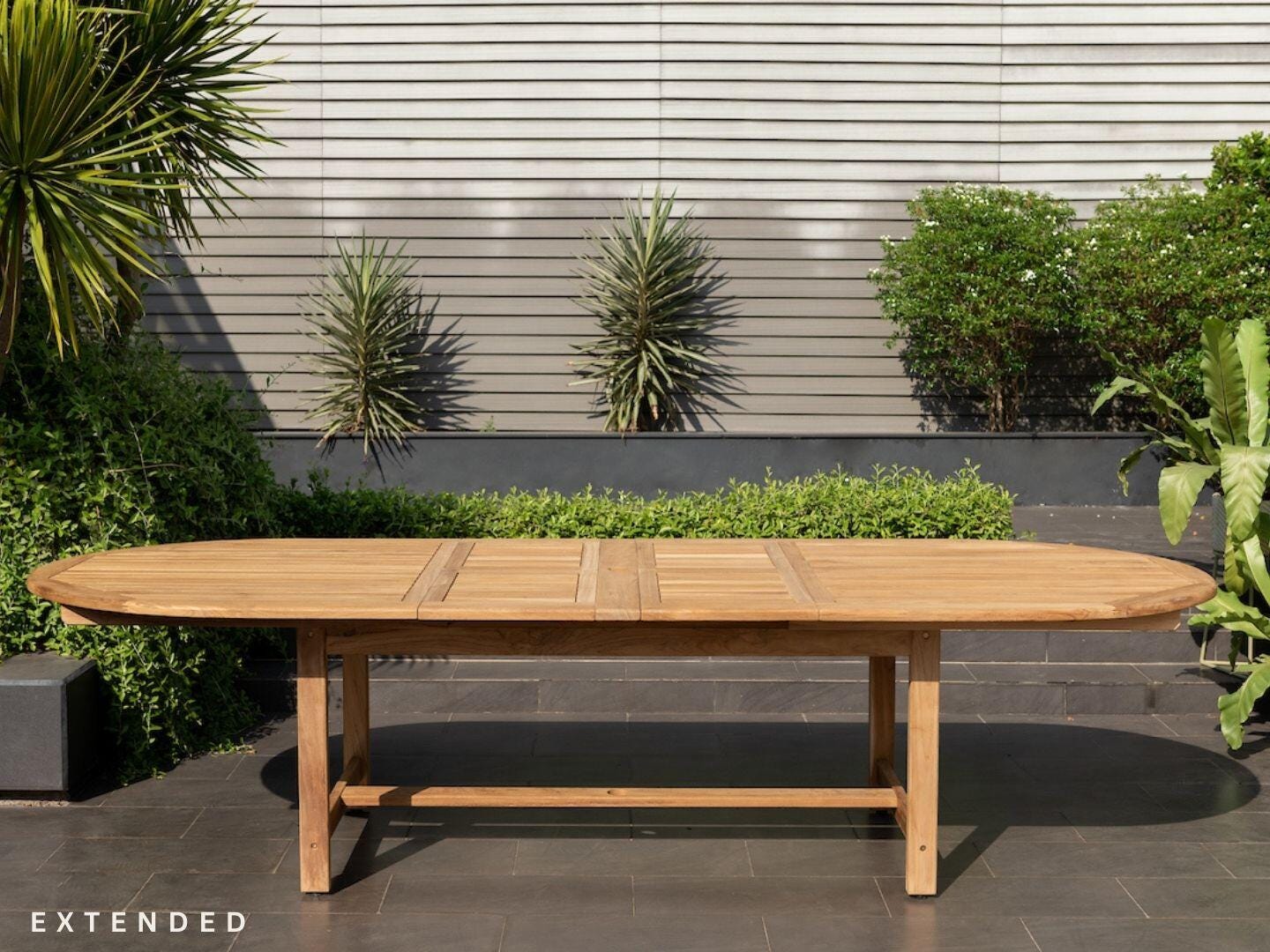 Lanikai Outdoor Extendable Dining Table and 10 Chairs, , large