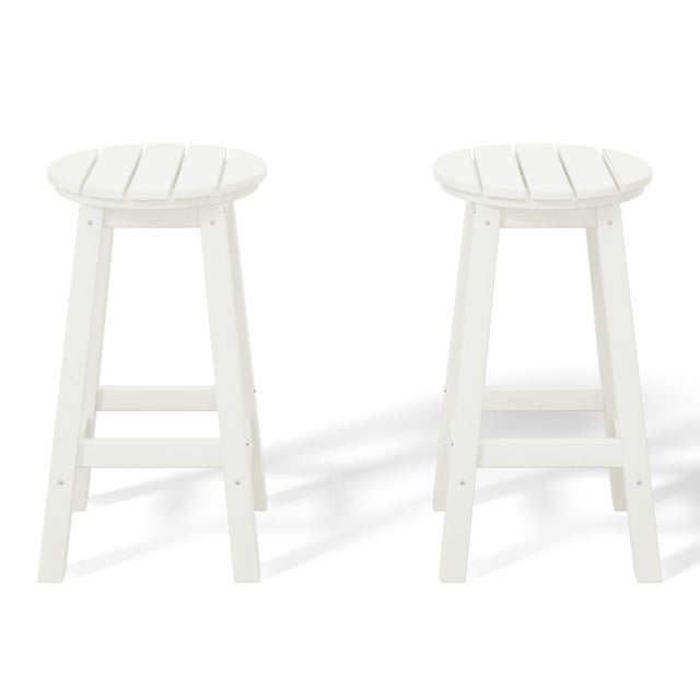 Westin Furniture Otto Outdoor Round Counter Stool (Set of 2)