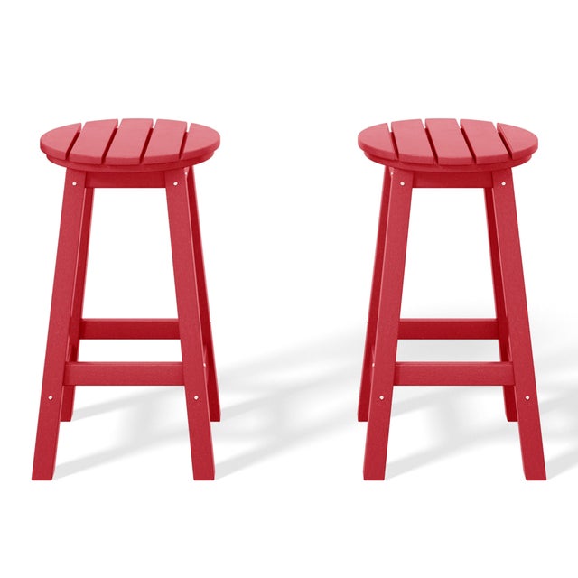 Westin Furniture Otto Outdoor Round Counter Stool (Set of 2)