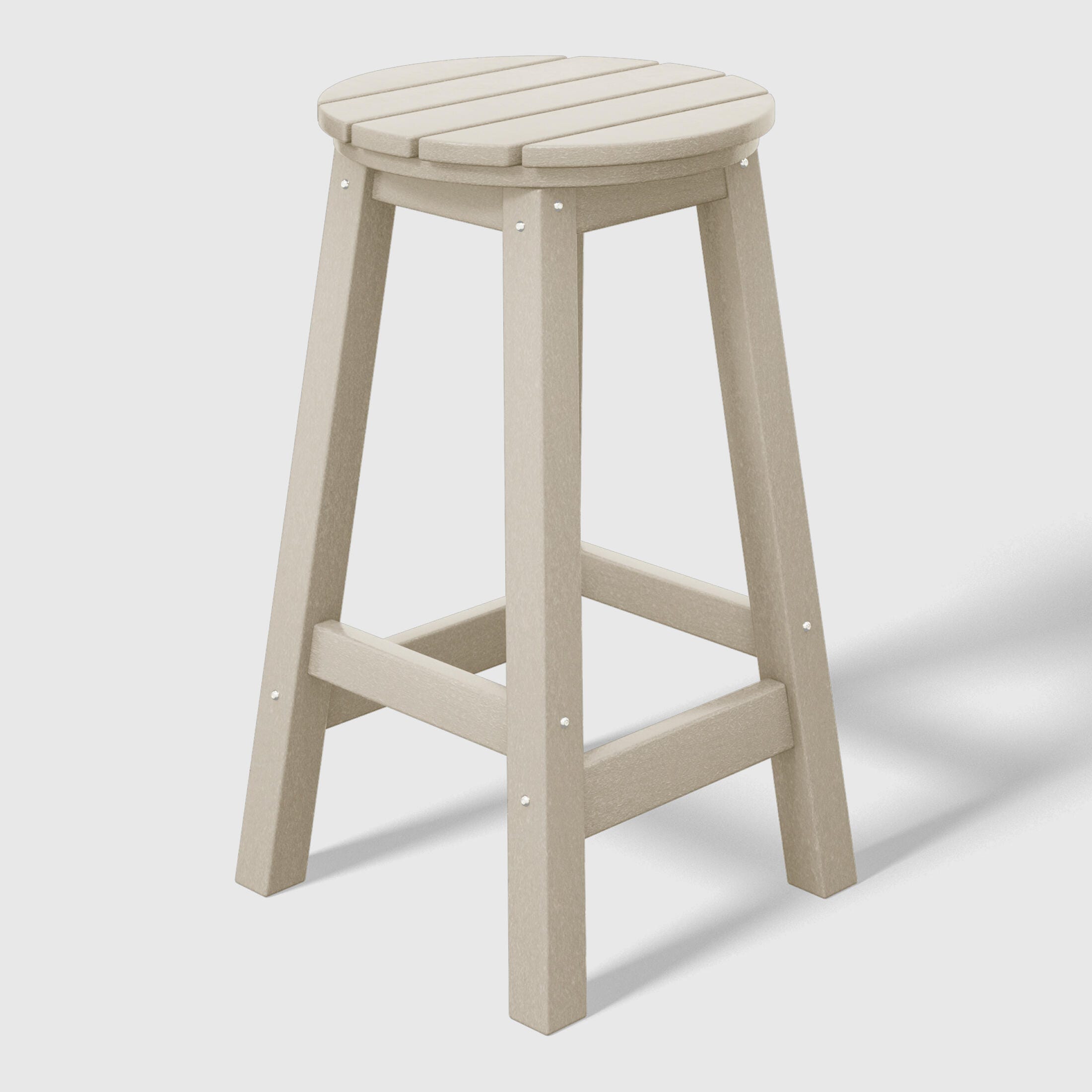 Westin Furniture Otto Outdoor Round Counter Stool (Set of 2), Sand, large