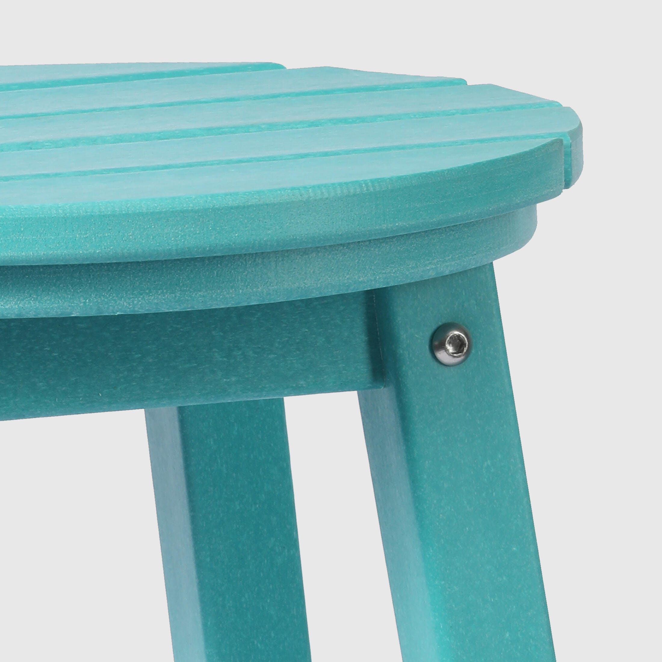 Westin Furniture Otto Outdoor Round Counter Stool (Set of 2), Turquoise, large