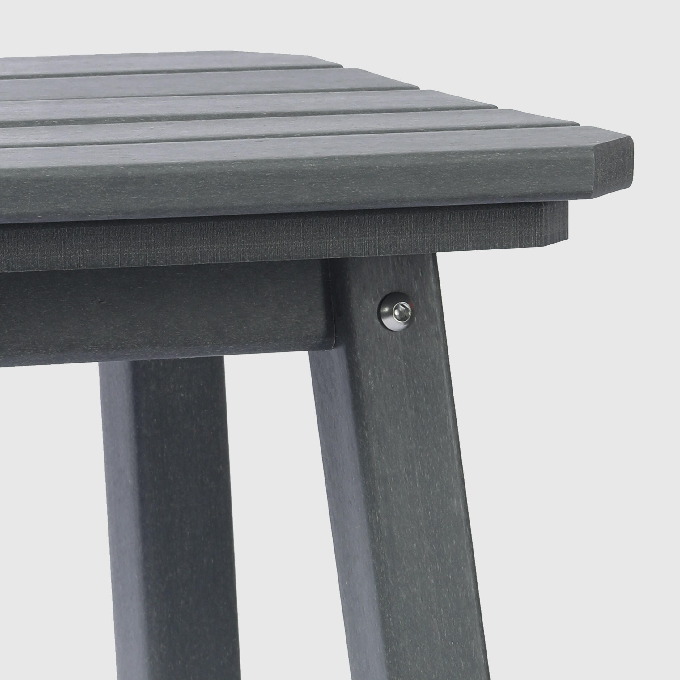 Westin Furniture Otto Outdoor Square Counter Stool (Set of 2), Gray, large