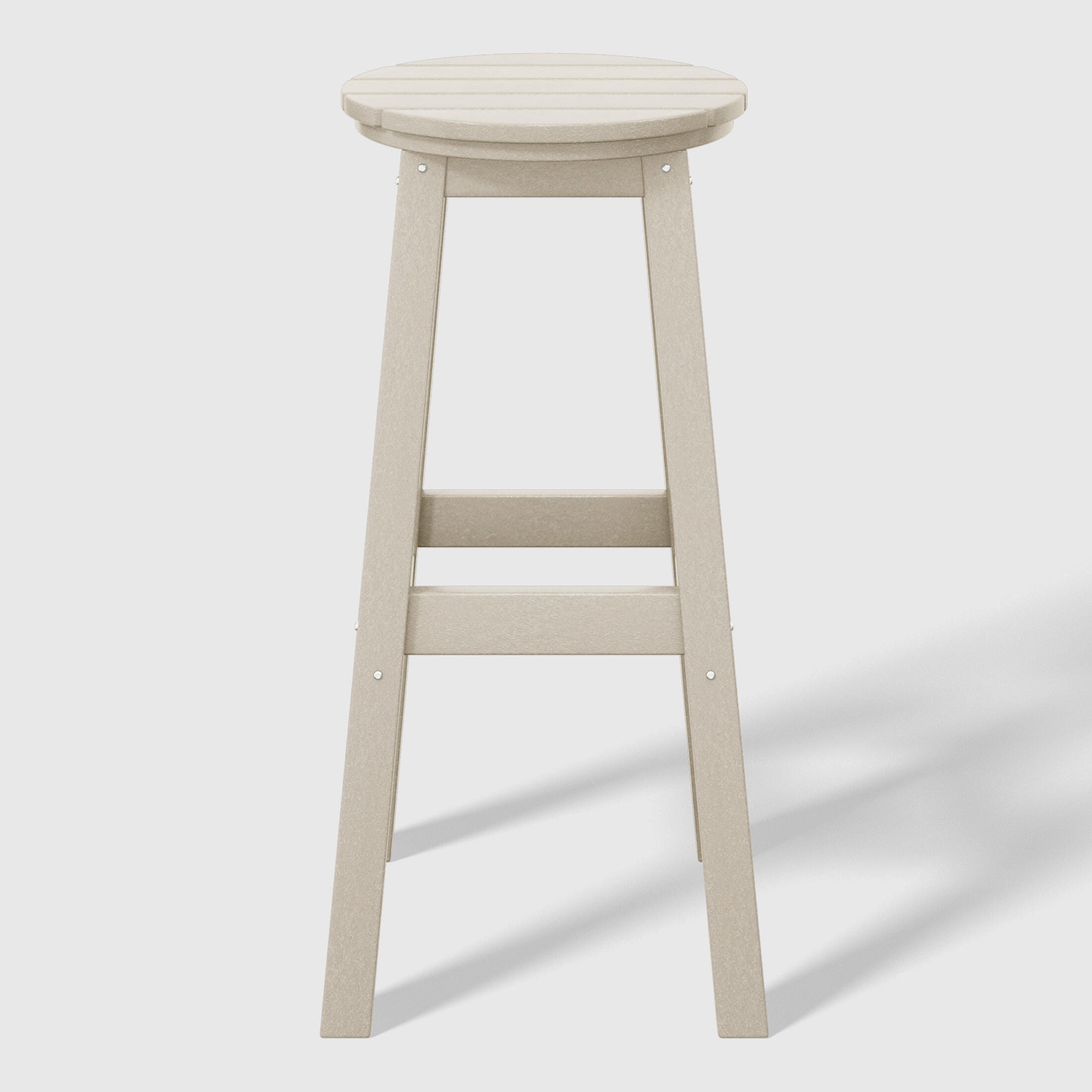 Westin Furniture Otto Outdoor Round Bar Stool (Set of 2), Sand, large