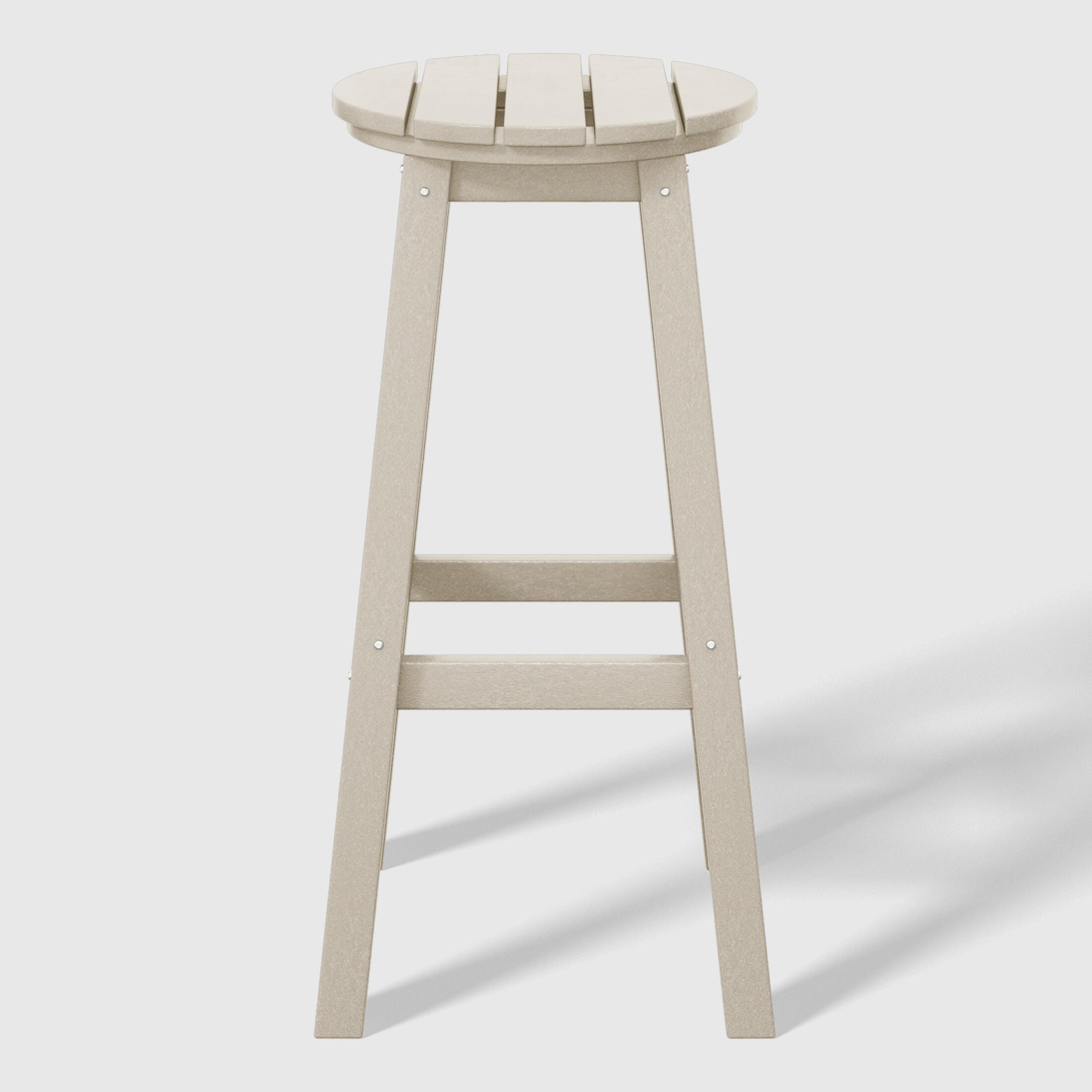 Westin Furniture Otto Outdoor Round Bar Stool (Set of 2), Sand, large