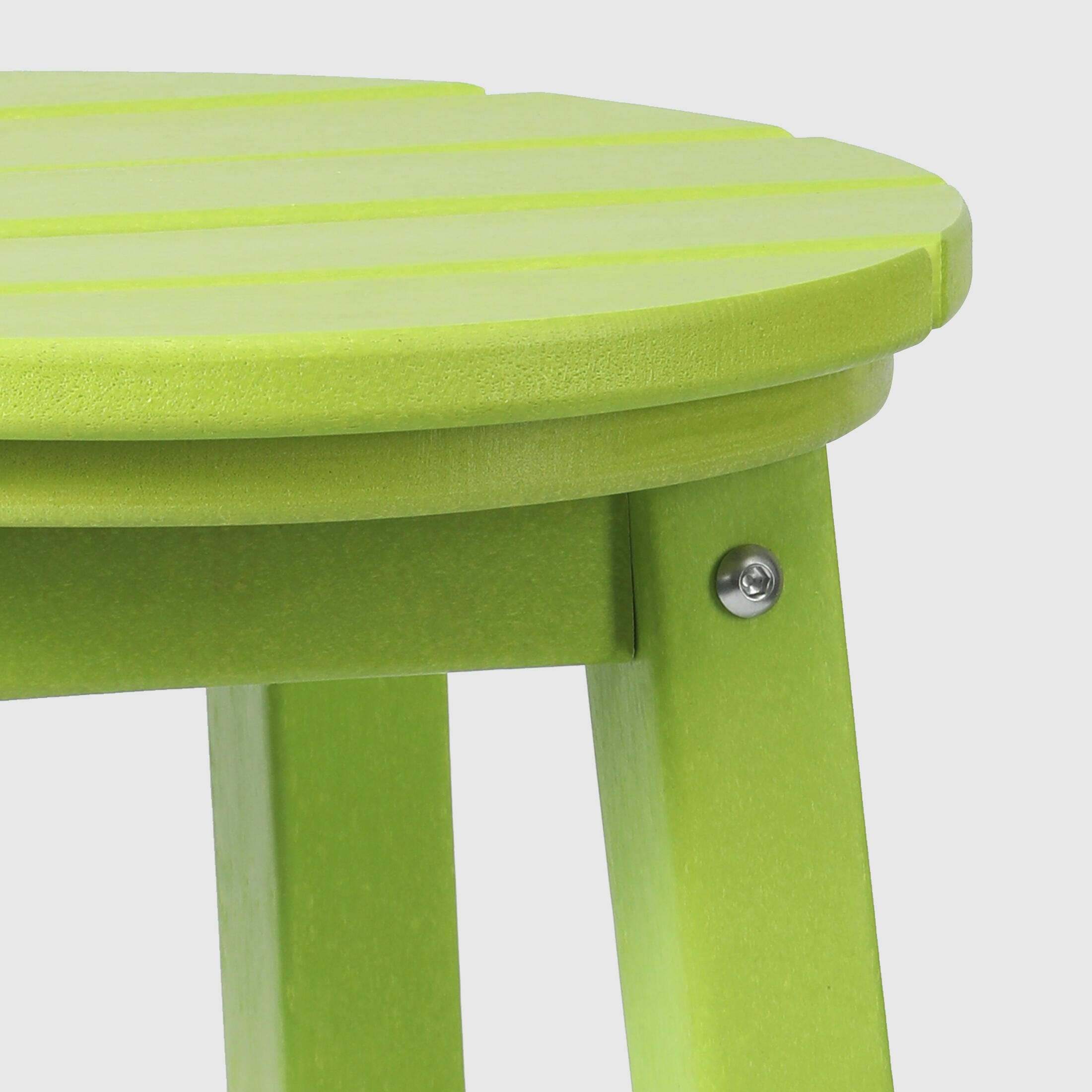 Westin Furniture Otto Outdoor Round Bar Stool (Set of 2), Lime, large
