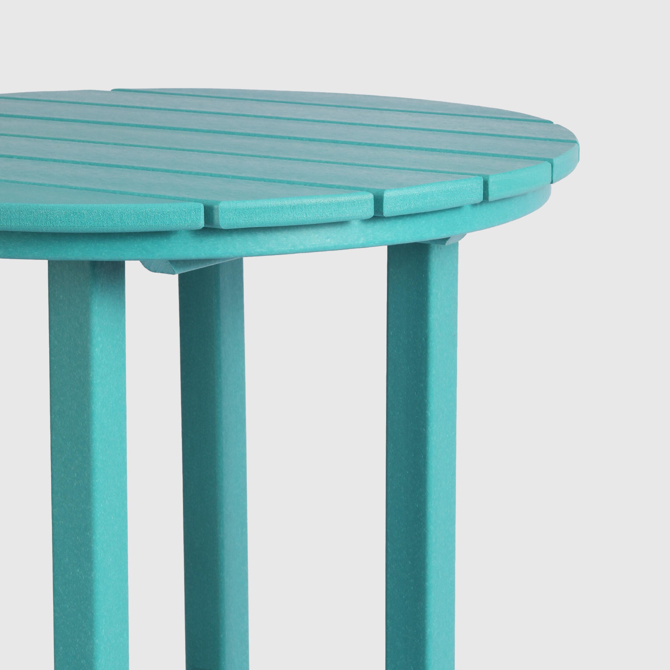 Westin Furniture Otto Outdoor Bar Table and 3 Bar Stools, Turquoise, large