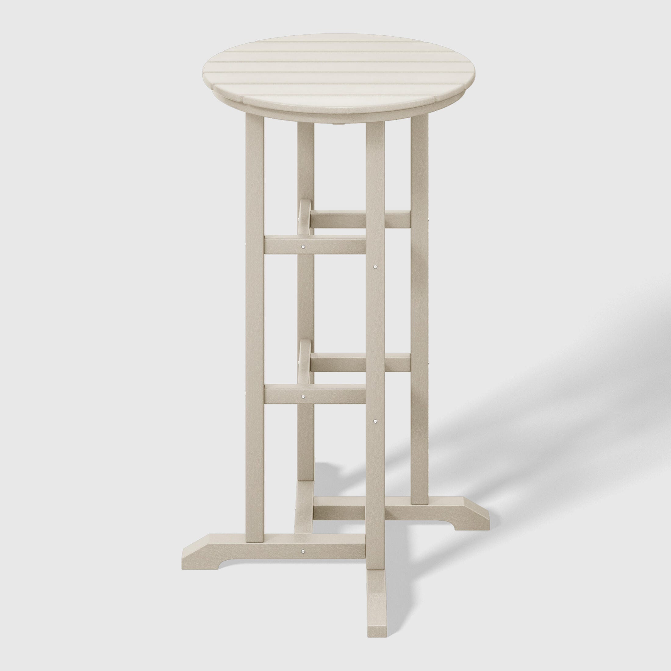 Westin Furniture Otto Outdoor Bar Table and 3 Bar Stools, Sand, large