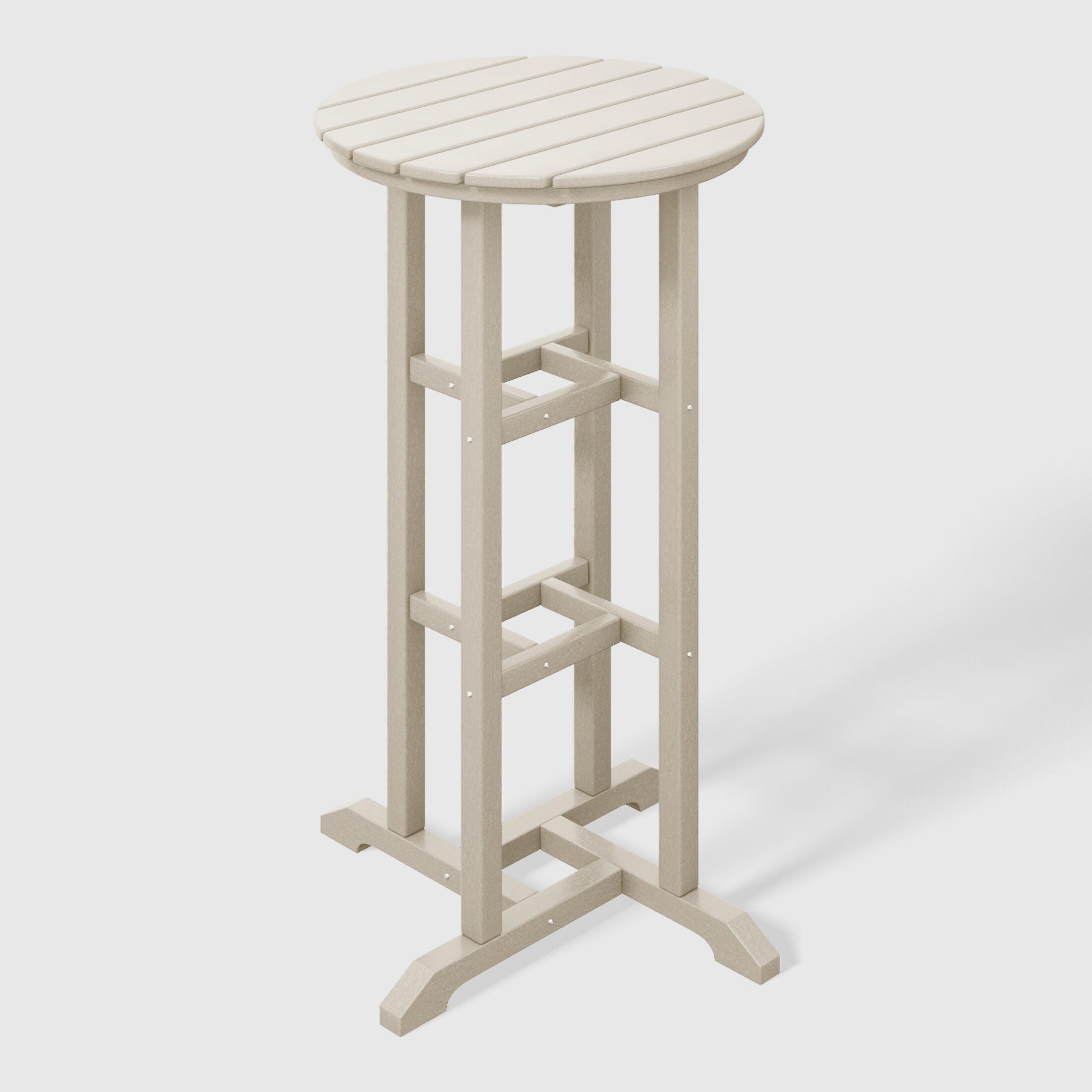 Westin Furniture Otto Outdoor Bar Table and 3 Bar Stools, Sand, large