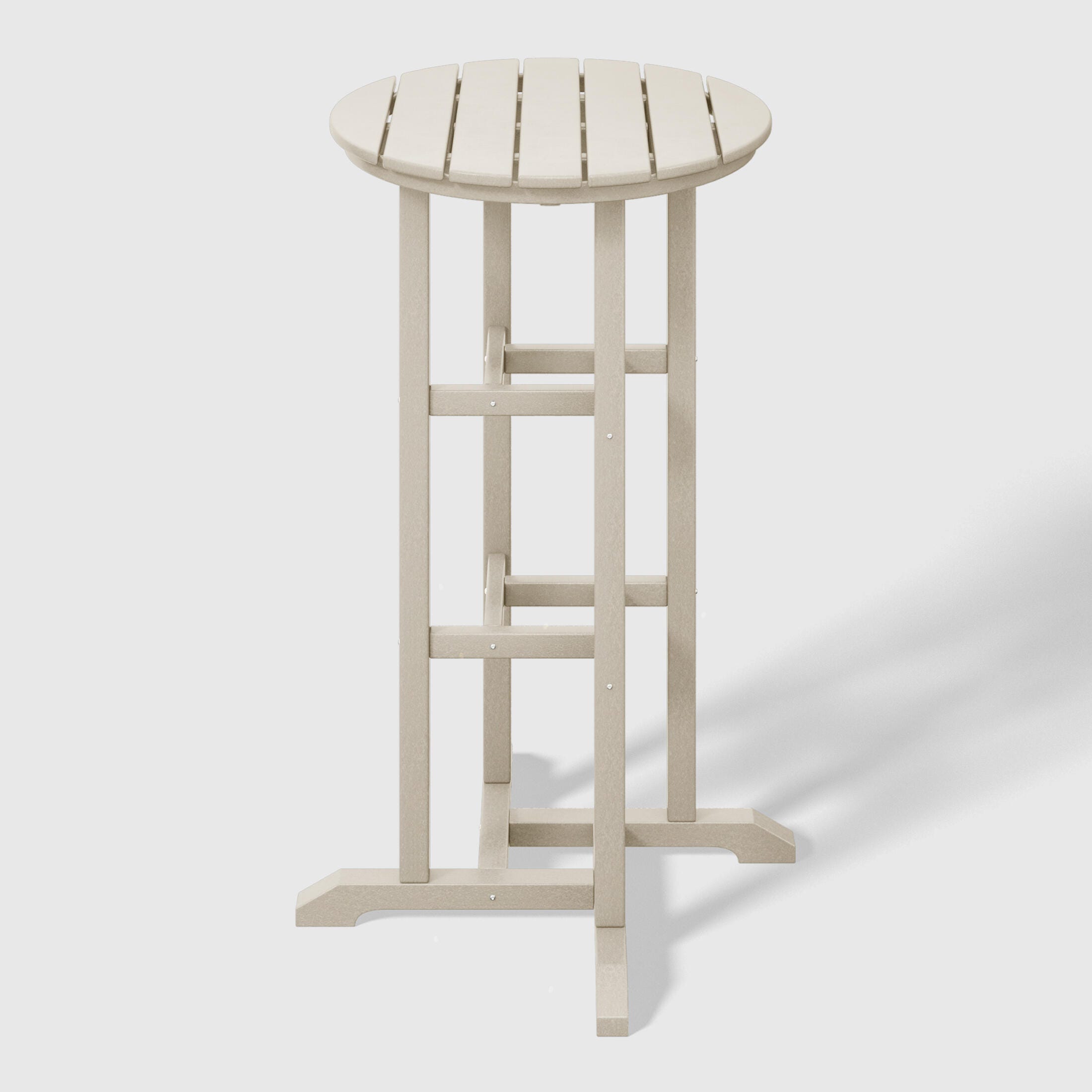 Westin Furniture Otto Outdoor Bar Table and 3 Bar Stools, Sand, large