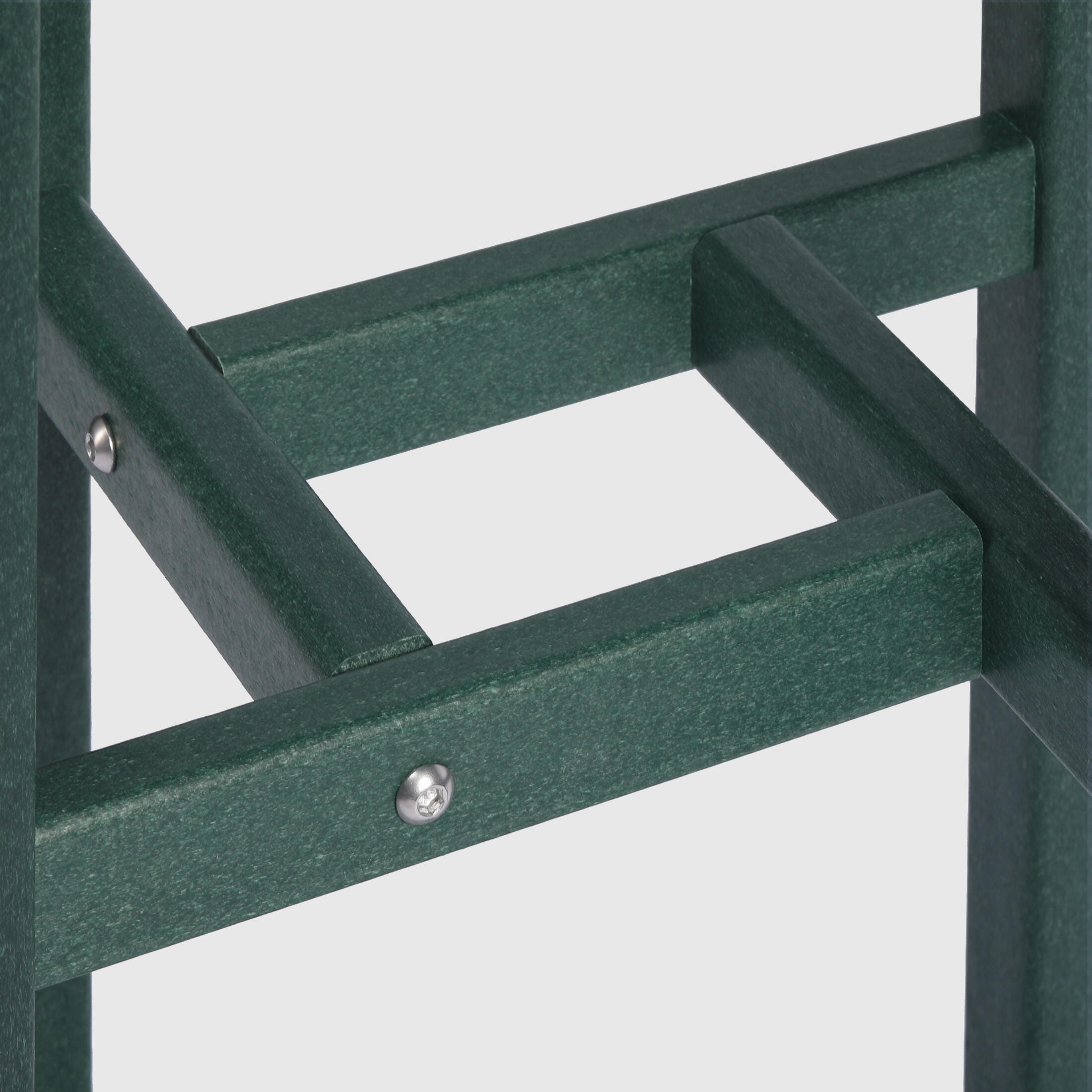 Westin Furniture Otto Outdoor Bar Table and 3 Bar Stools, Dark Green, large