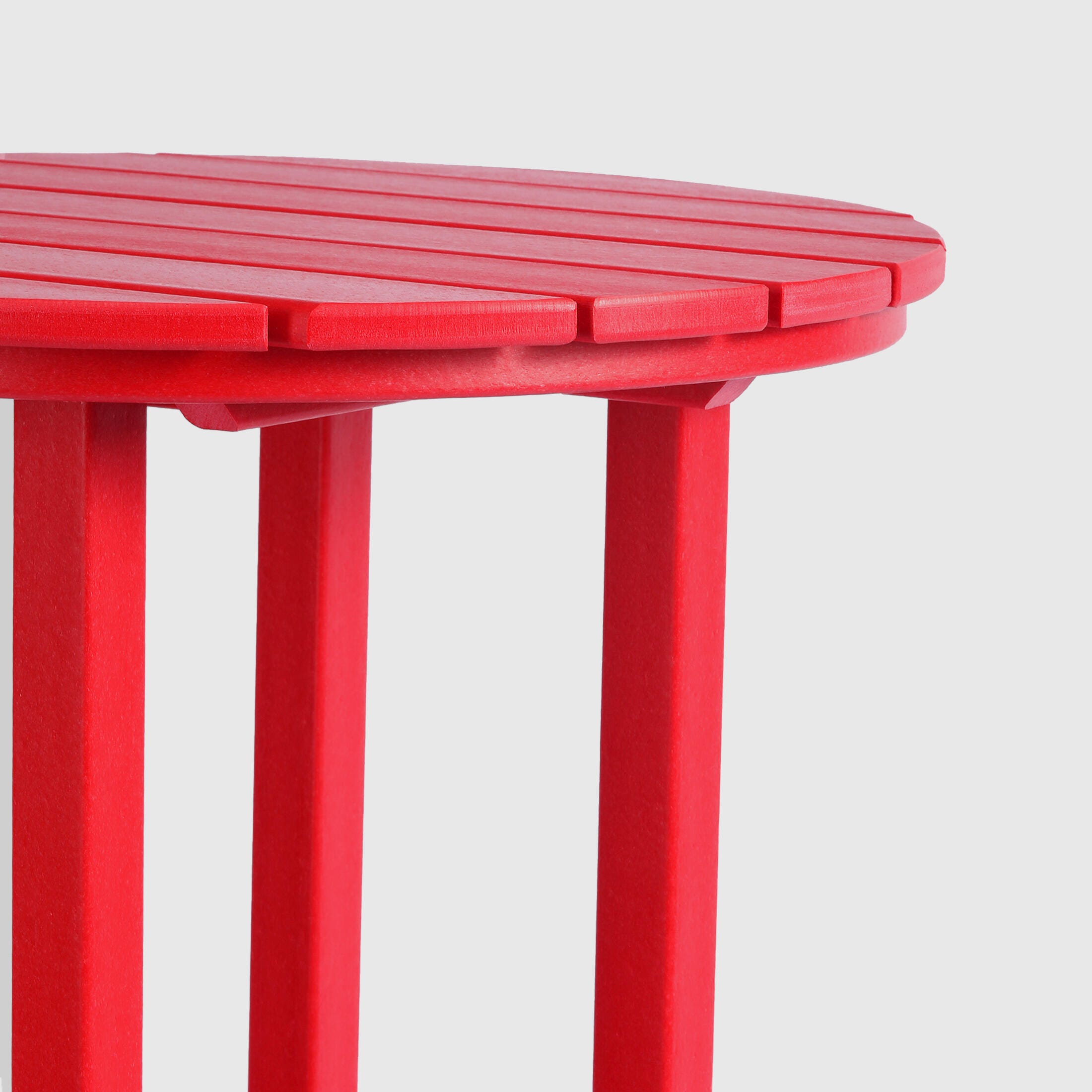 Westin Furniture Otto Outdoor Bar Table and 3 Bar Stools, Red, large