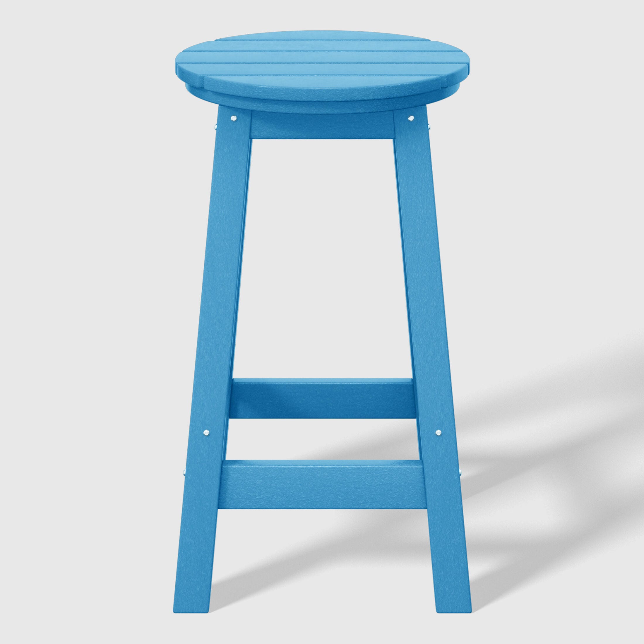 Westin Furniture Otto Outdoor Bar Table and 4 Bar Stools, Pacific Blue, large