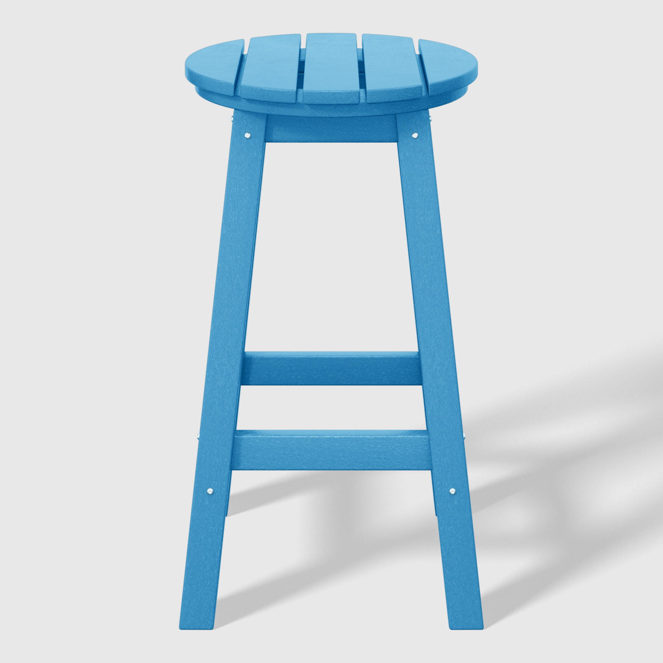 Westin Furniture Otto Outdoor Bar Table and 4 Bar Stools, Pacific Blue, large