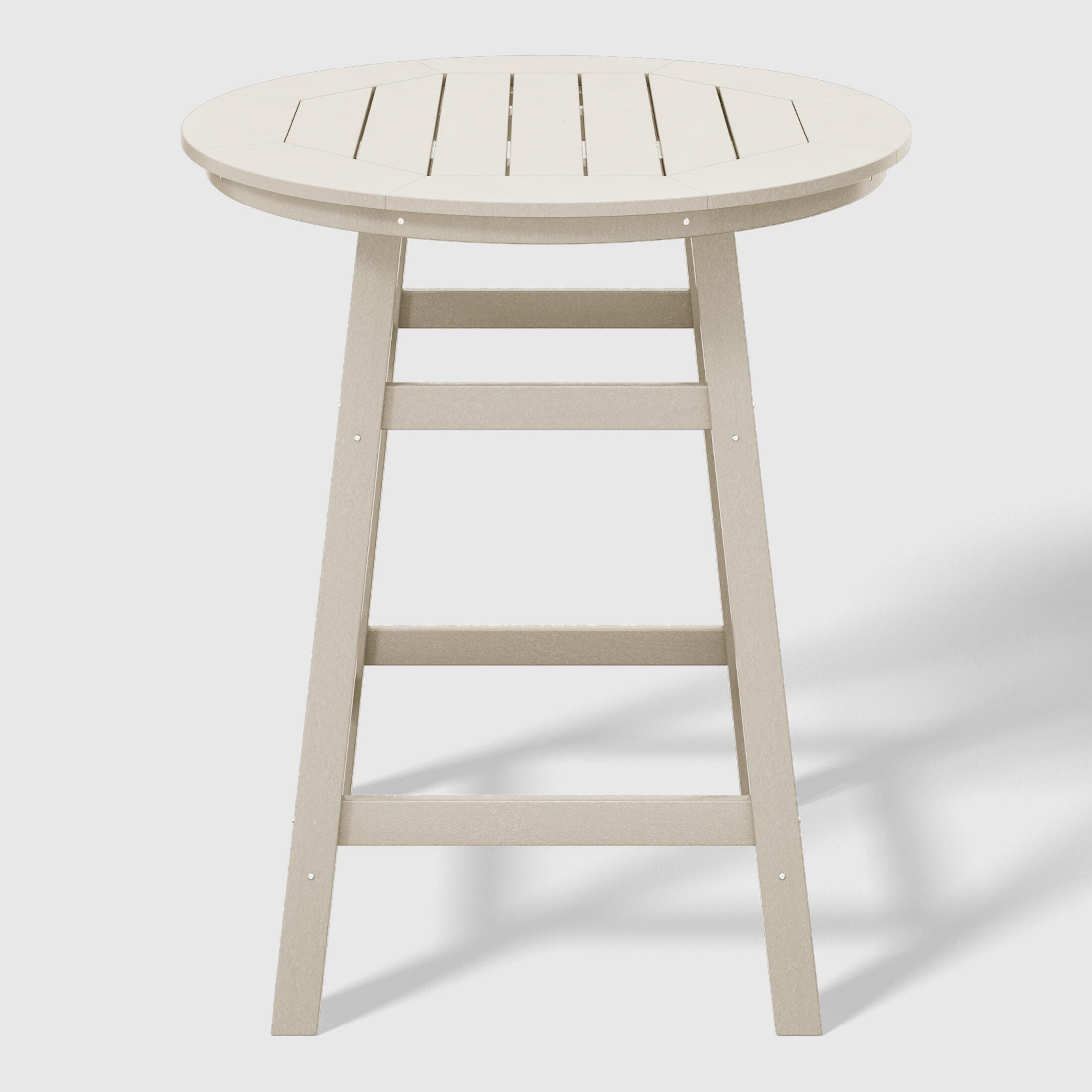 Westin Furniture Otto Outdoor Bar Table and 4 Bar Stools, Sand, large