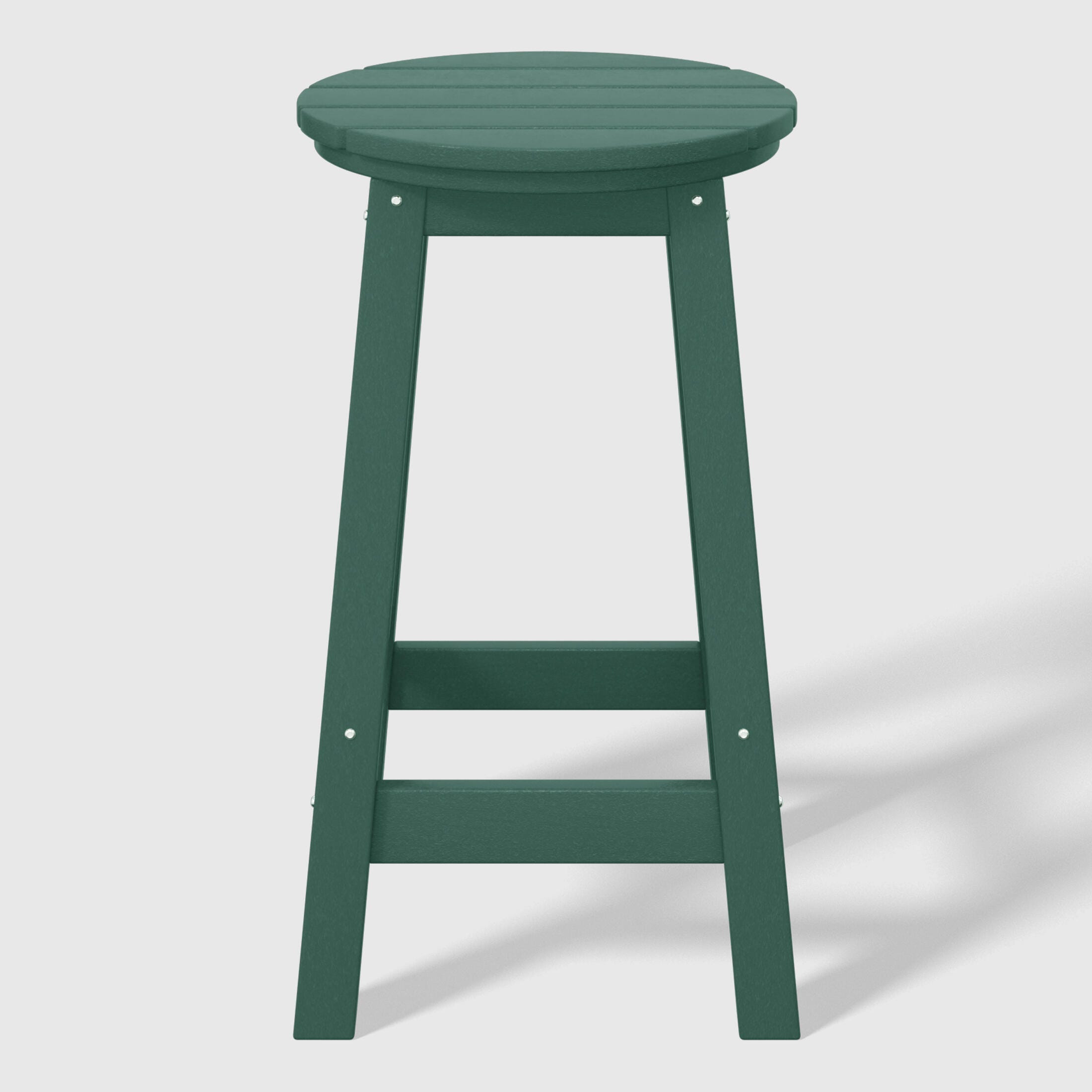 Westin Furniture Otto Outdoor Bar Table and 4 Bar Stools, Dark Green, large