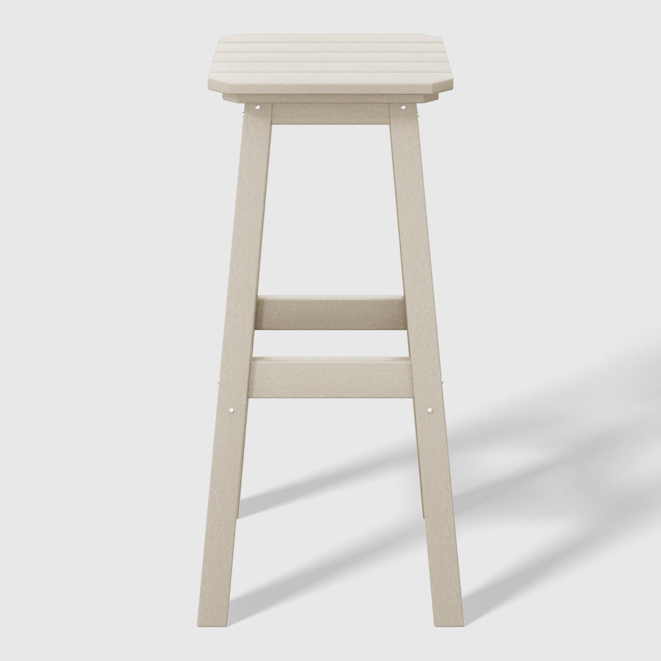 Westin Furniture Otto Outdoor Square Bar Table and 4 Bar Stools, Sand, large