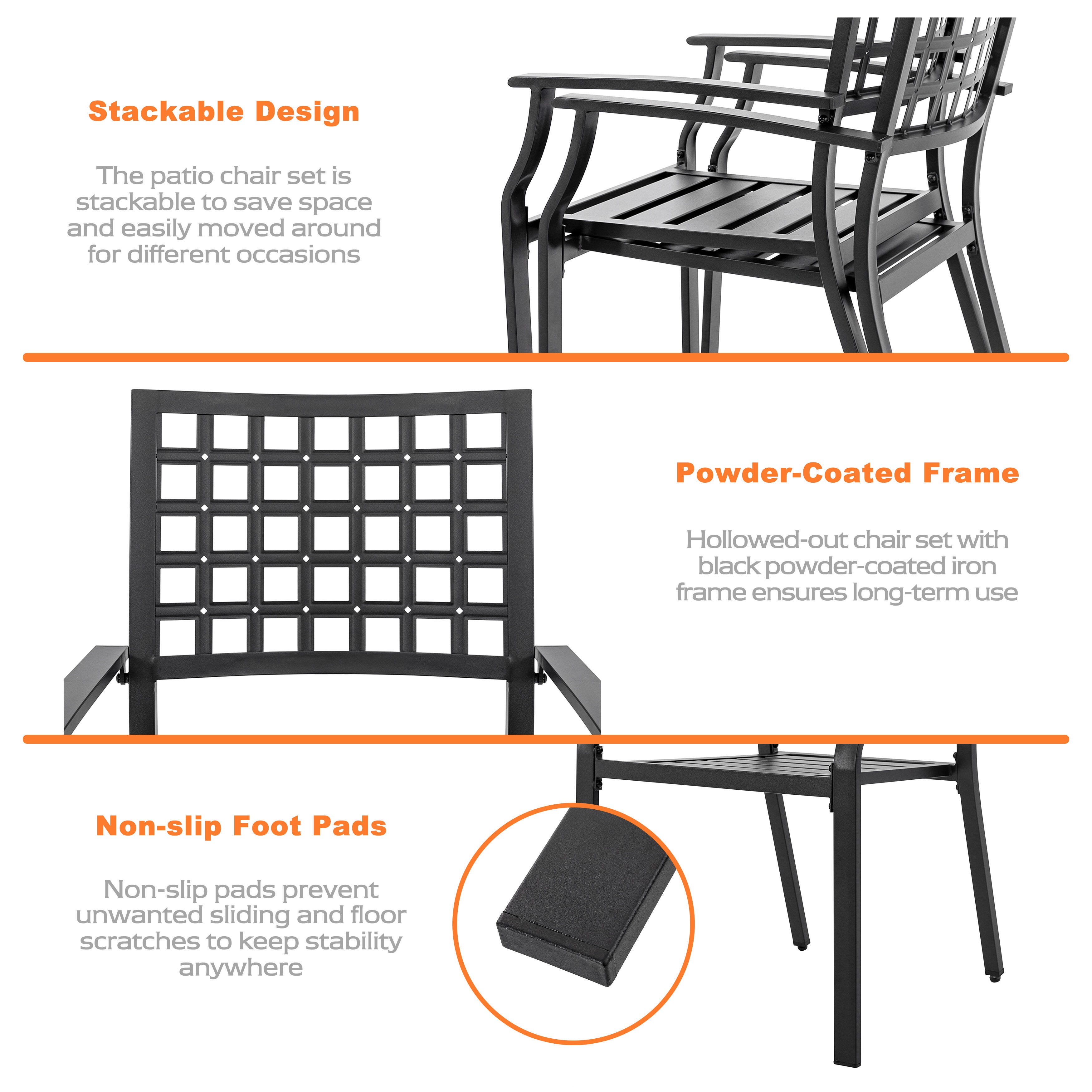 Nuu Garden Outdoor Dining Table with 6 Chairs, , large