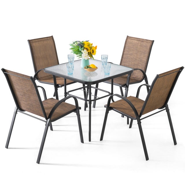 Nuu Garden Outdoor Dining Table and 4 Chairs