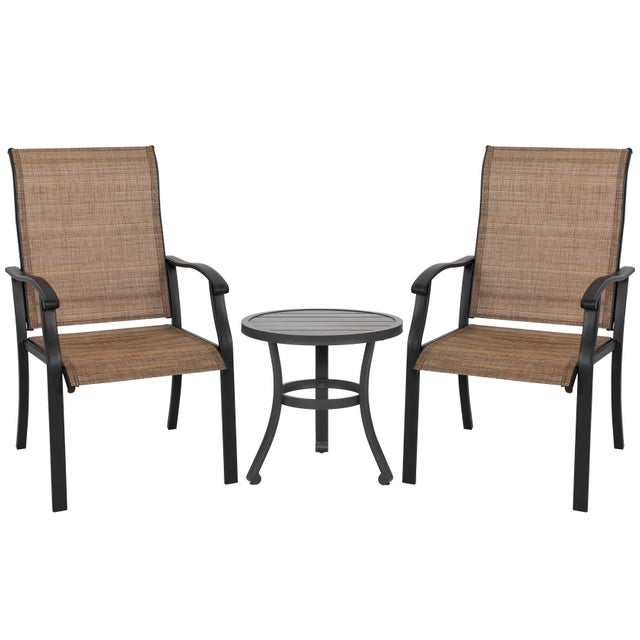 Nuu Garden Outdoor Bistro Table with 2 Chairs