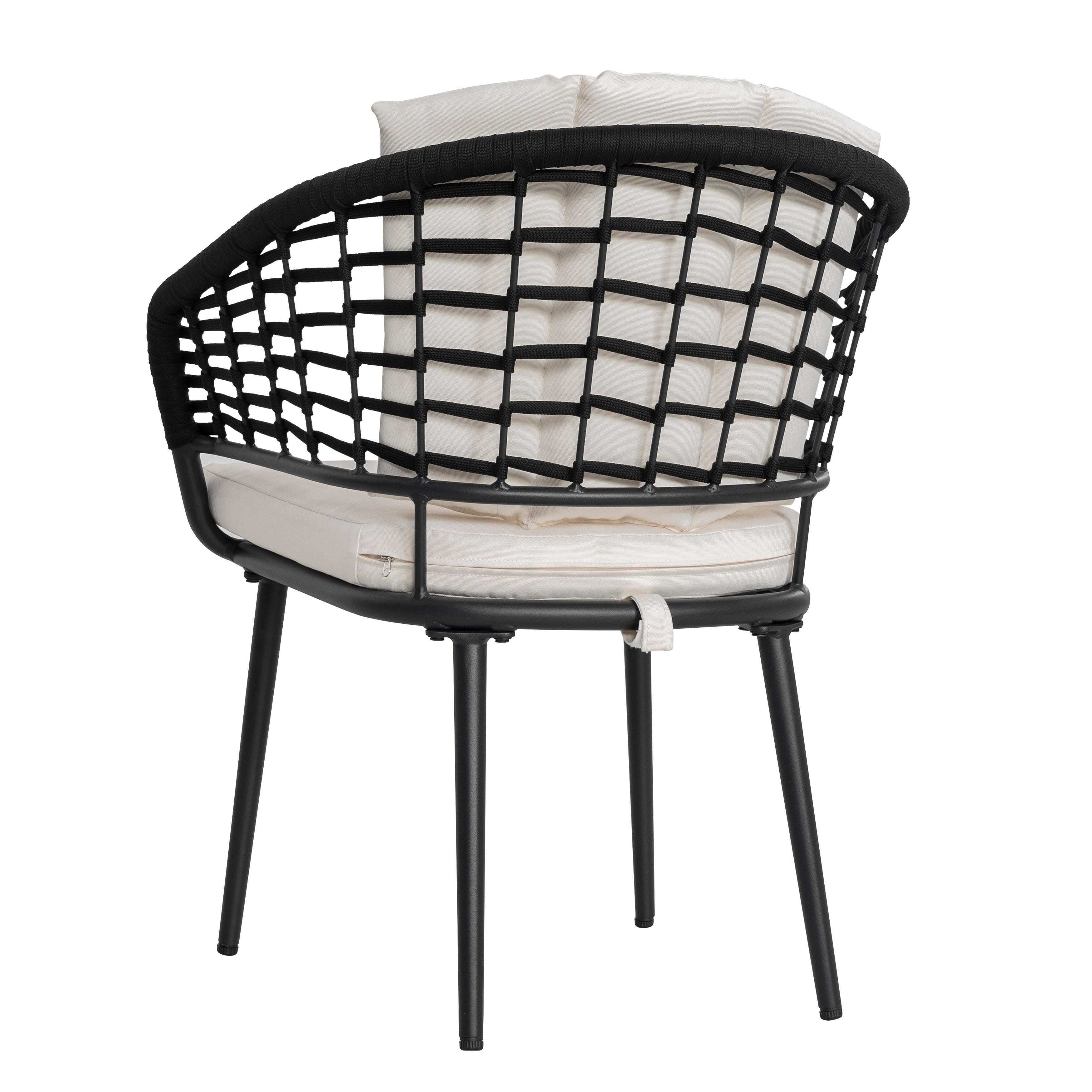 Nuu Garden Outdoor Dining Table with 4 Chairs, , large