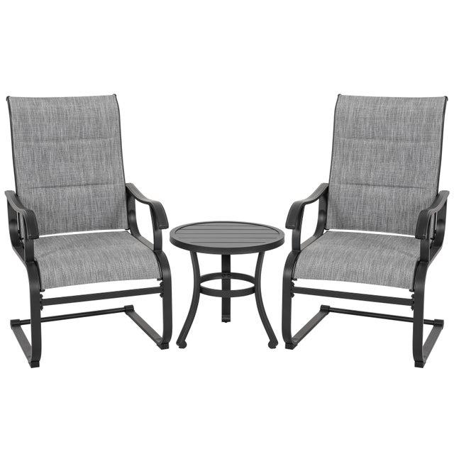 Nuu Garden Side Table and 2 Chairs