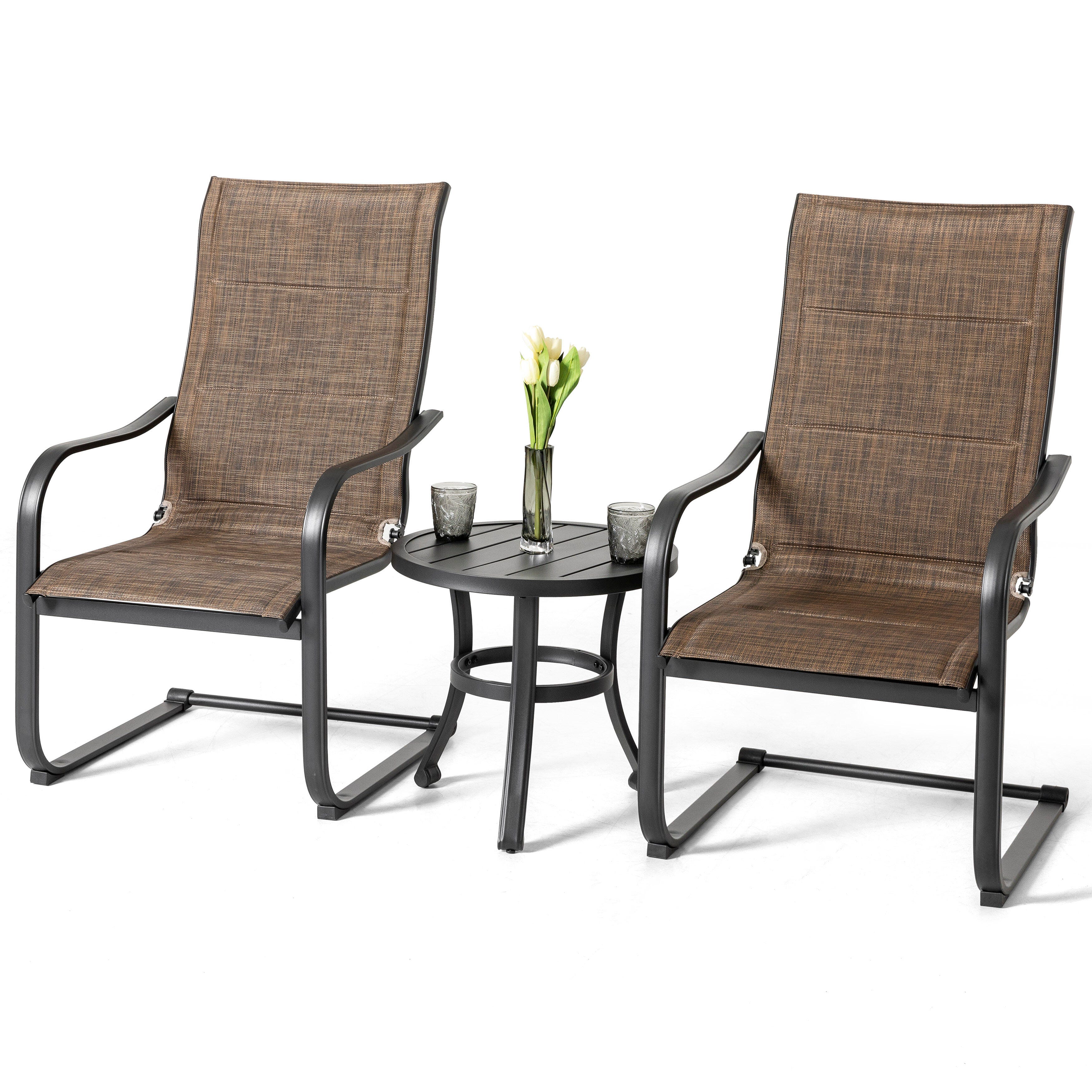 Nuu Garden Modular Side Table and 2 Chairs, , large