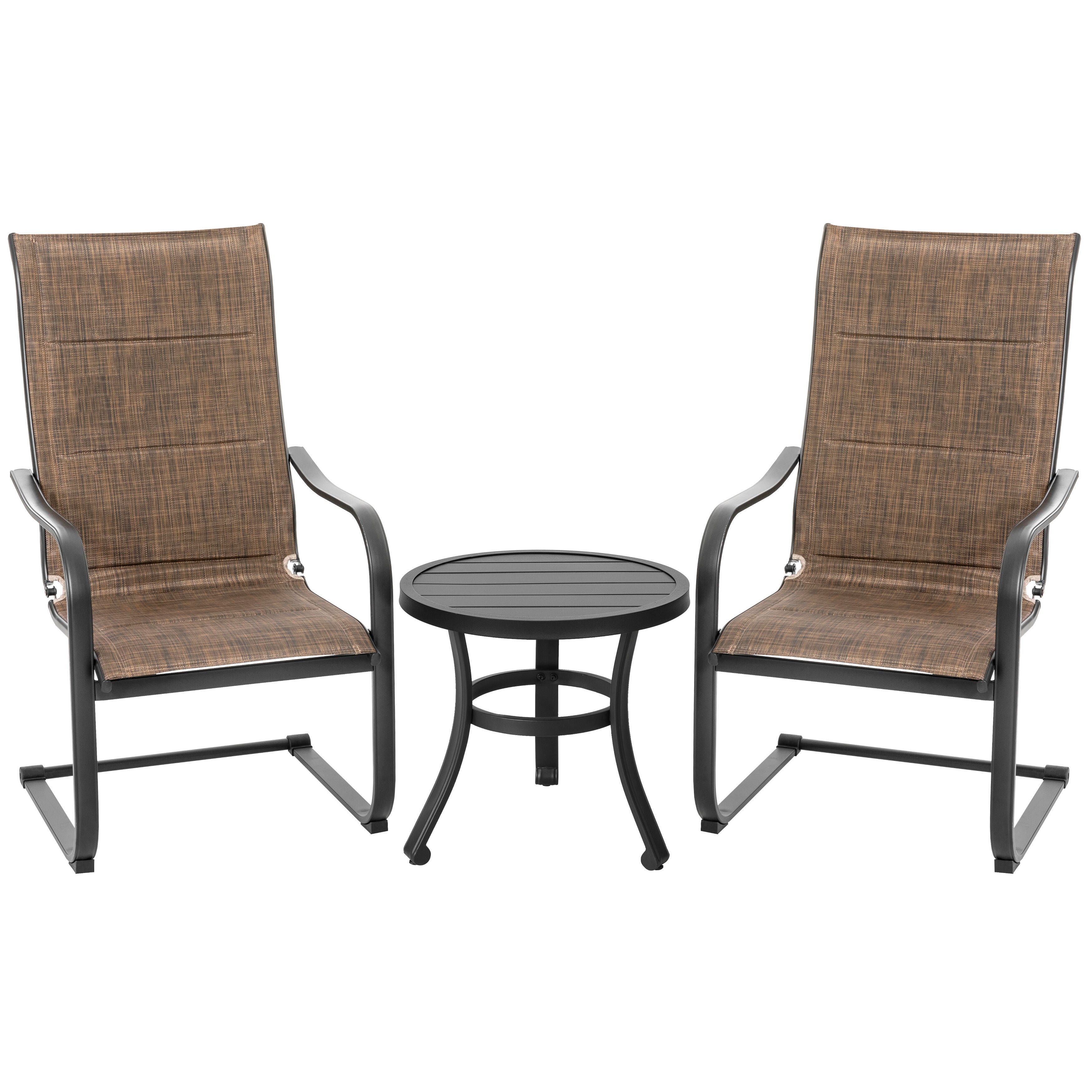 Nuu Garden Modular Side Table and 2 Chairs, , large