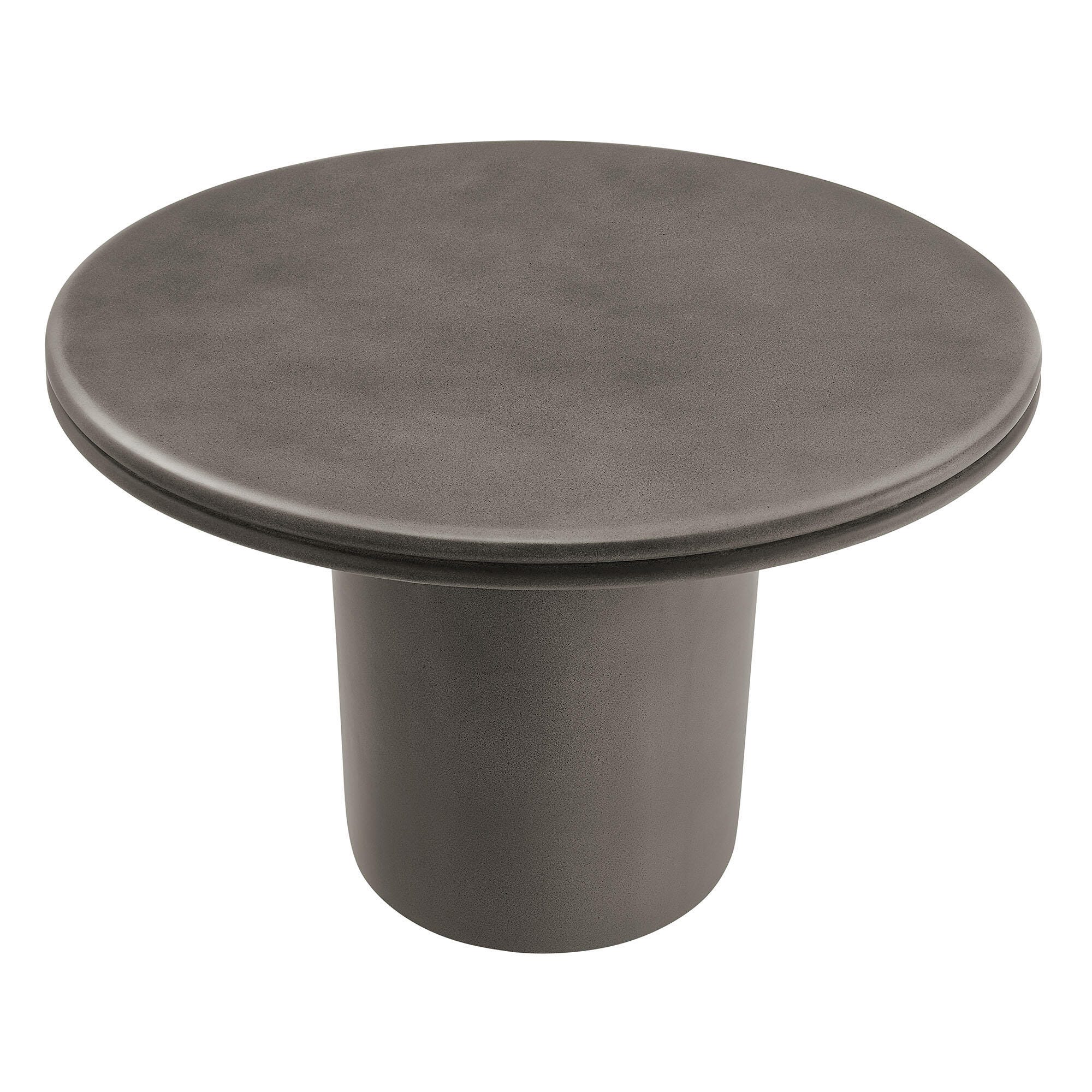Modway Brion Outdoor Dining Table, Gray, large