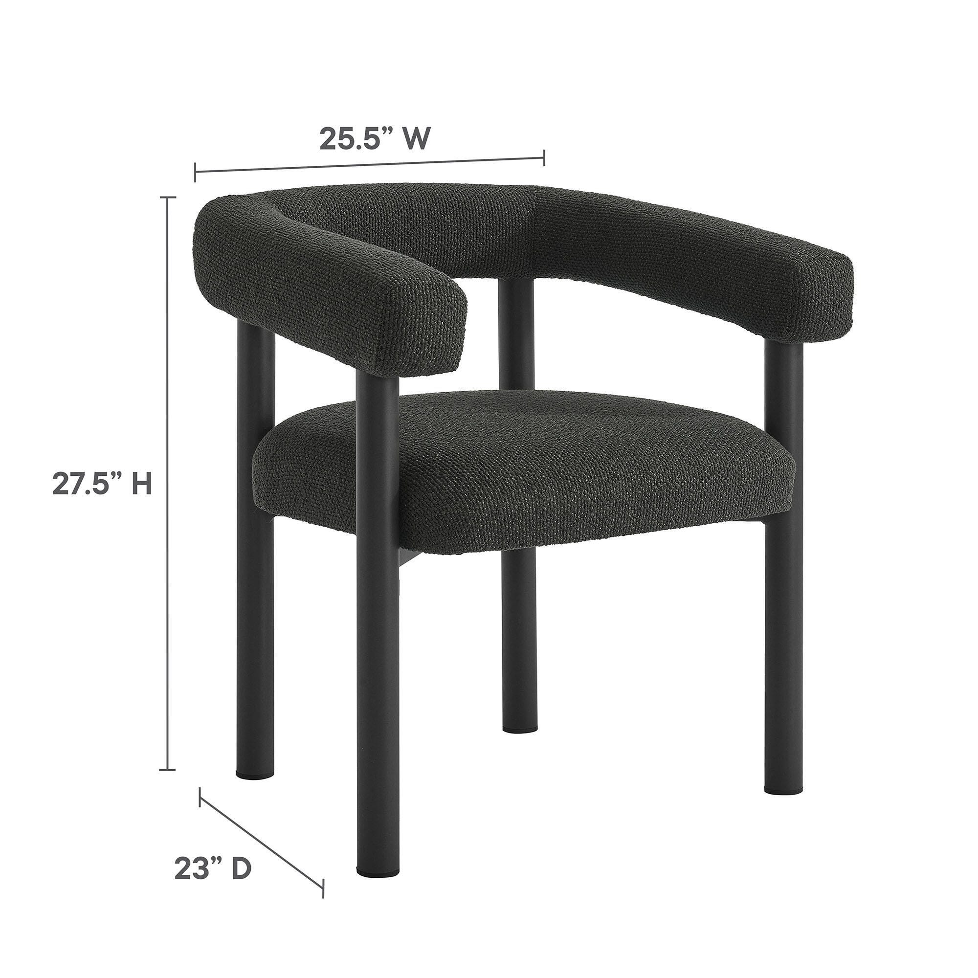 Modway Nautica Outdoor Dining Table and 4 Chairs, , large