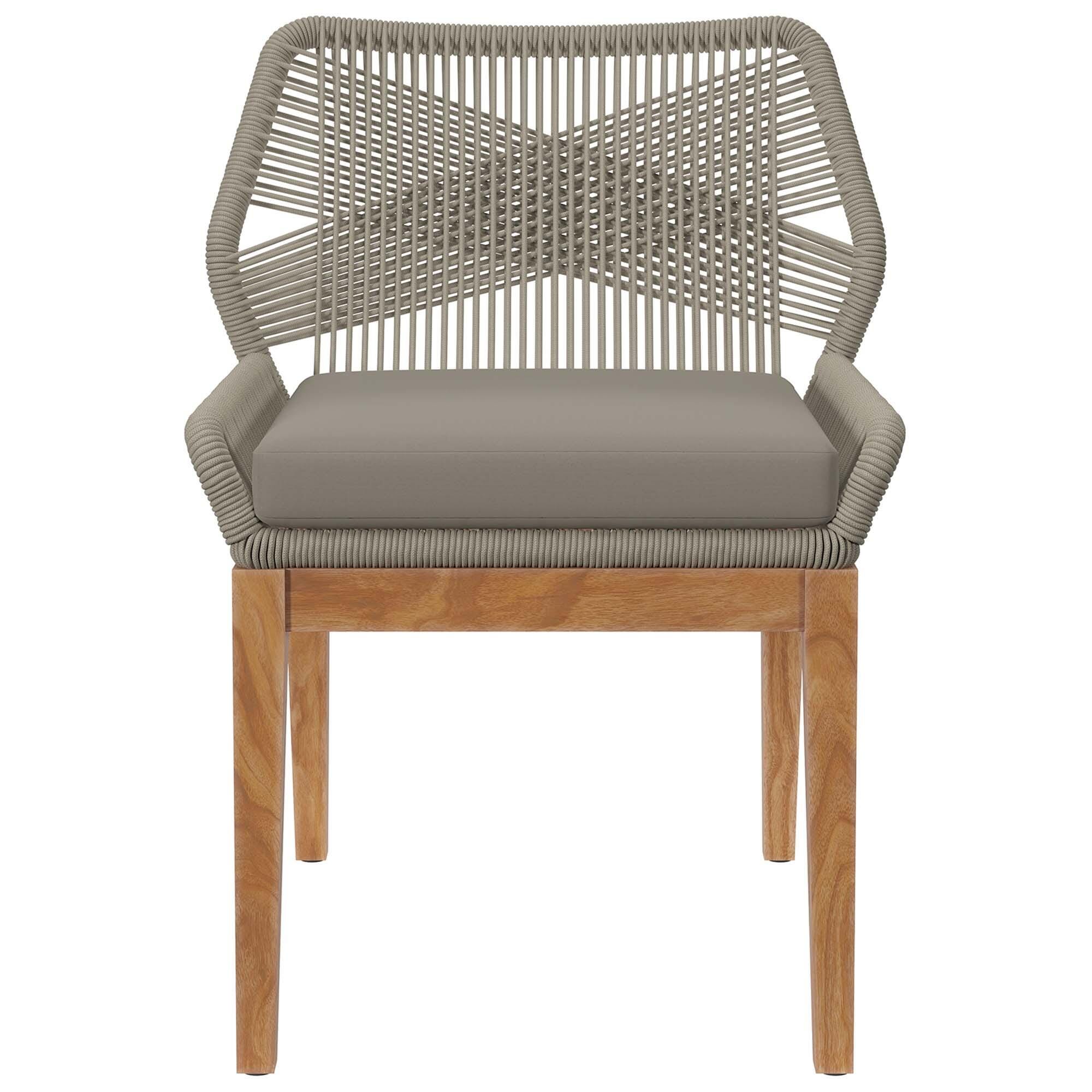 Modway Wellspring Outdoor Dining Table and 4 Chairs, , large