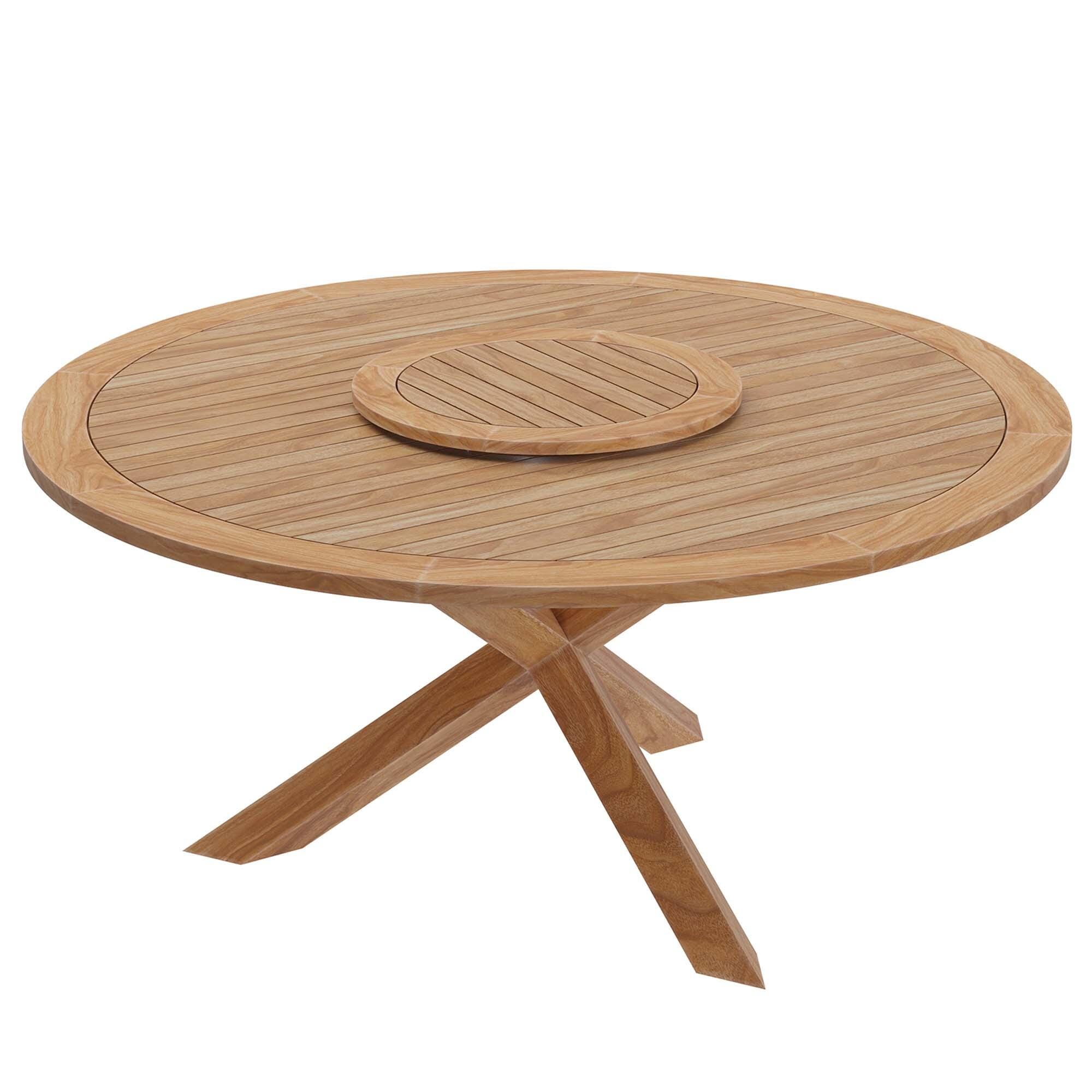 Modway Wellspring Outdoor Dining Table and 4 Chairs, , large